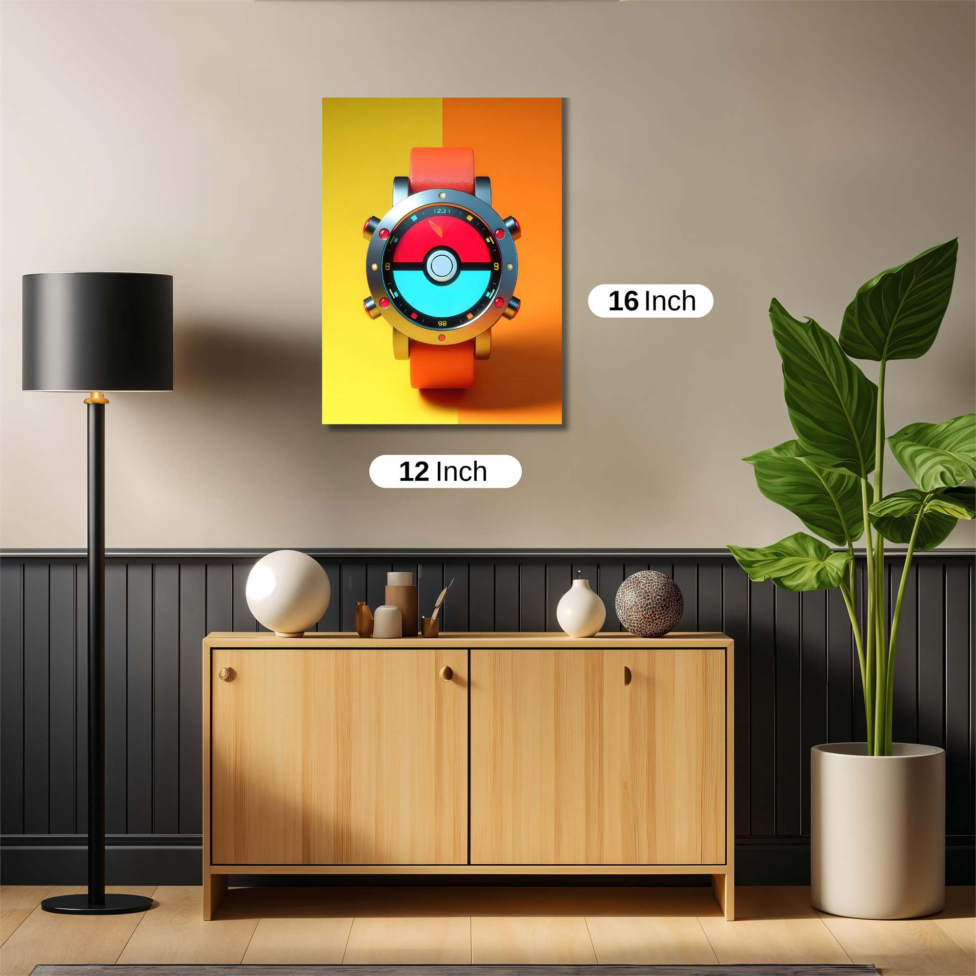 PokeWatch Vibrant Safe Wall Magnetic / M