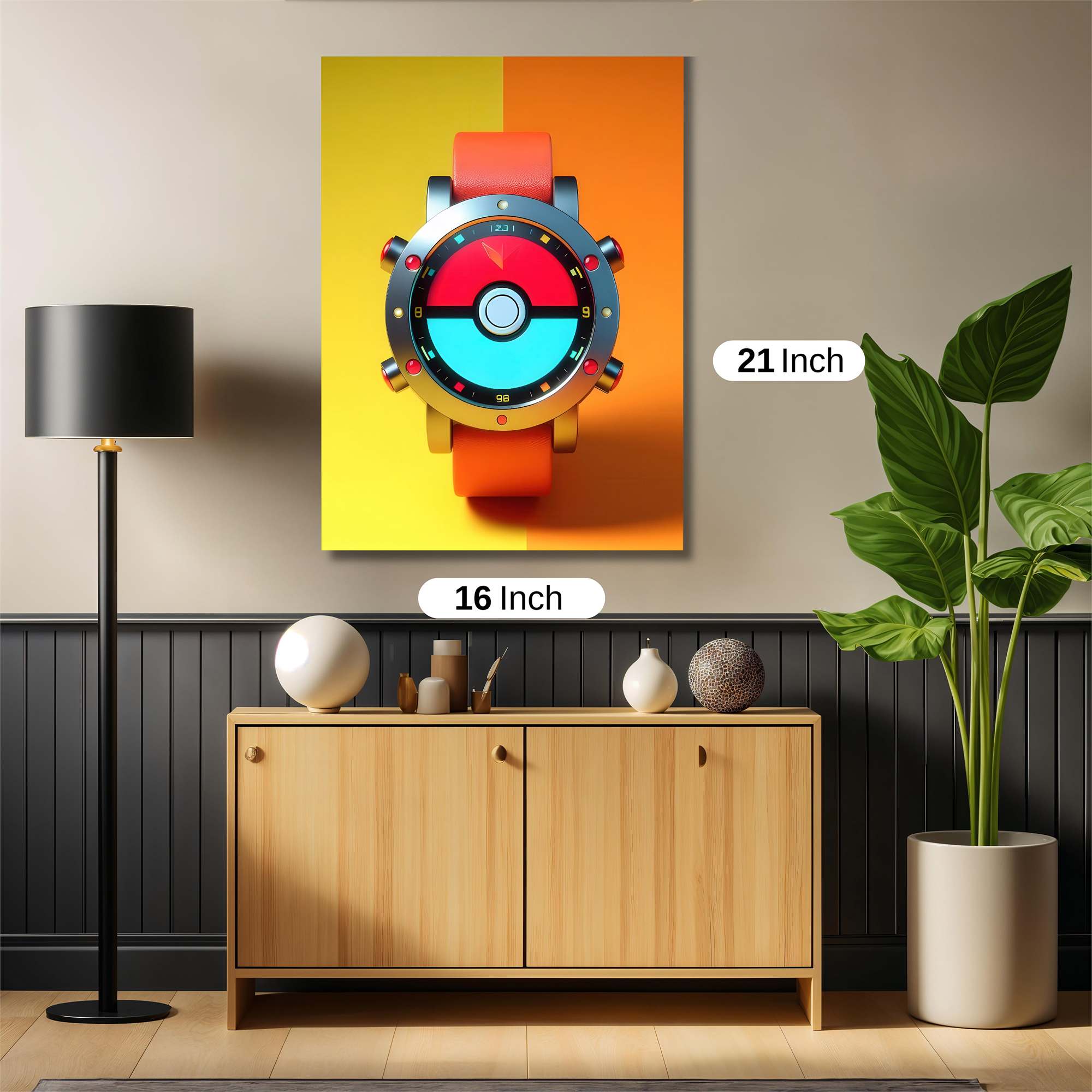 PokeWatch Vibrant Safe Wall Magnetic / M