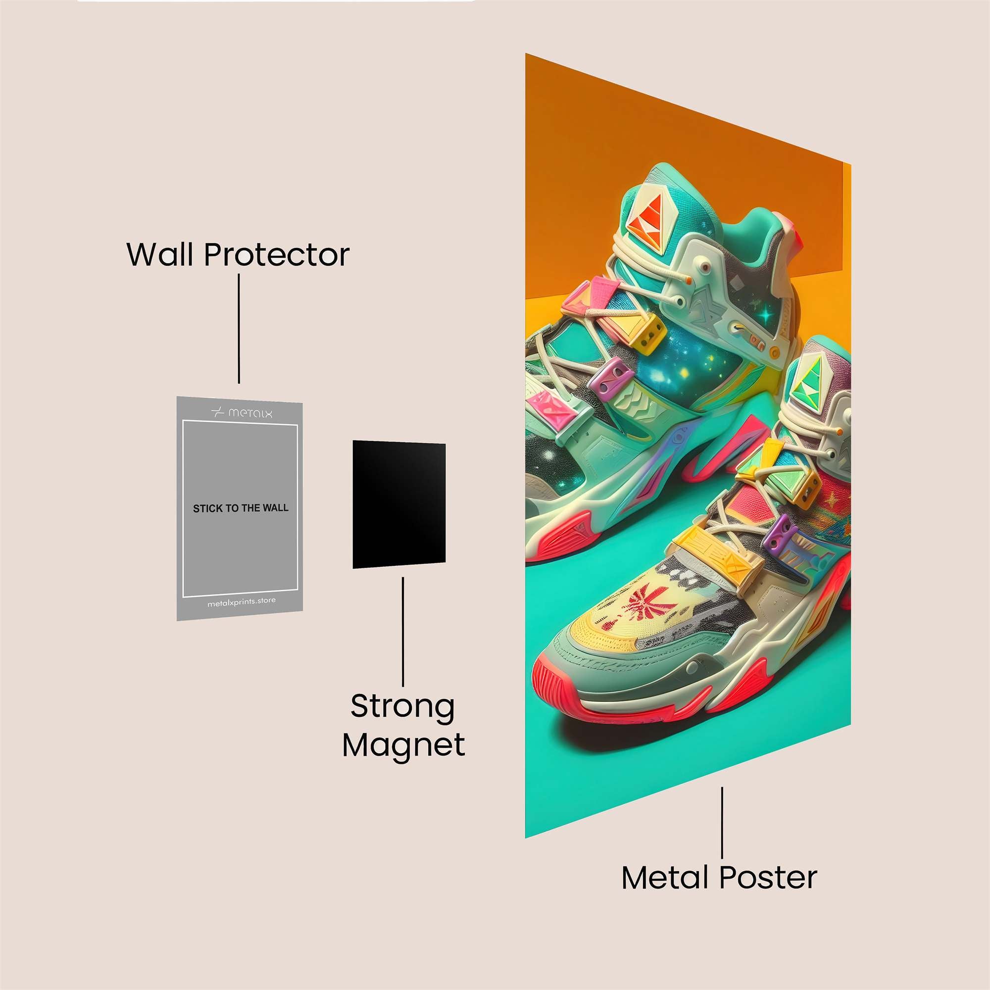 Galactic Euphoria Safe Wall Magnetic / M