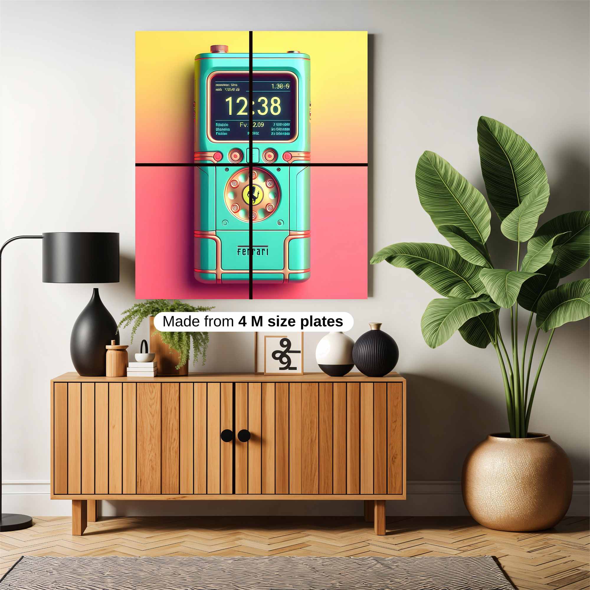 Ferrari Futuristic Safe Wall Magnetic / M