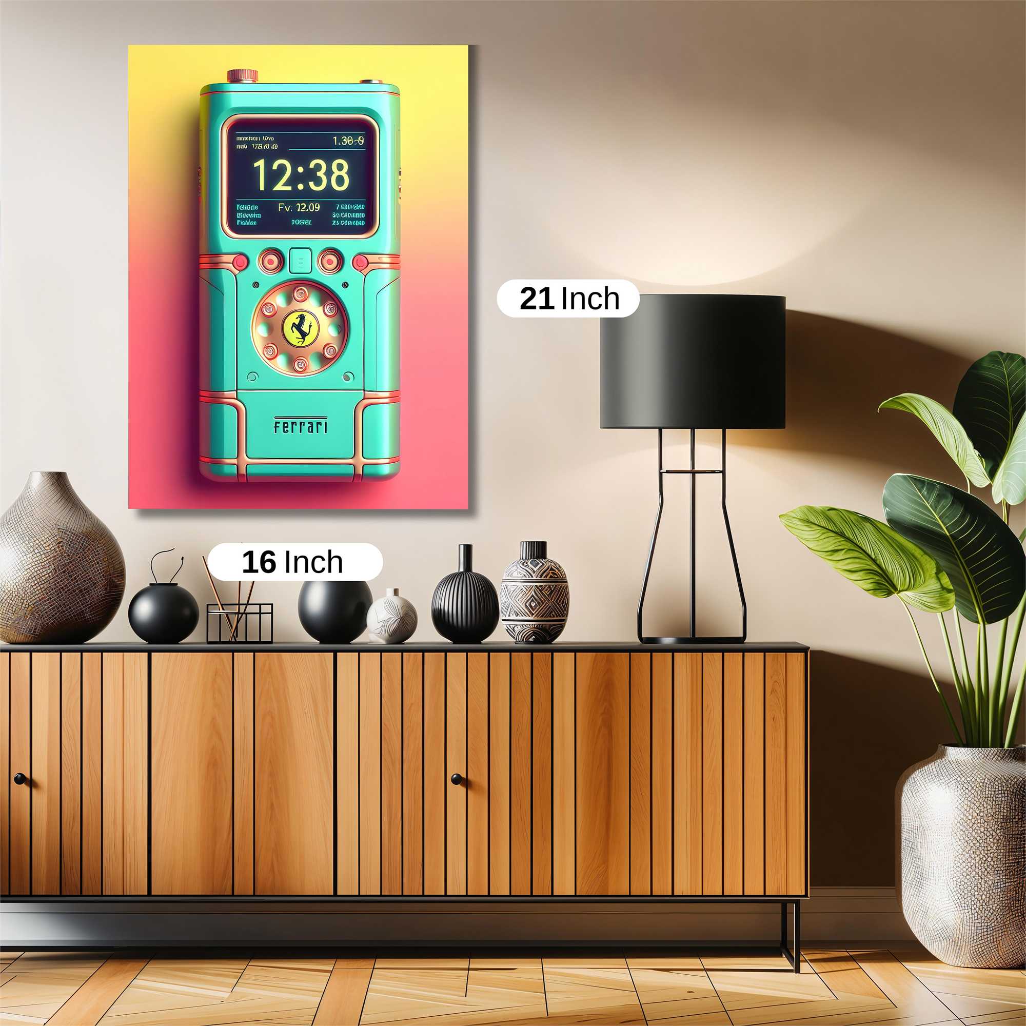 Ferrari Futuristic Safe Wall Magnetic / M