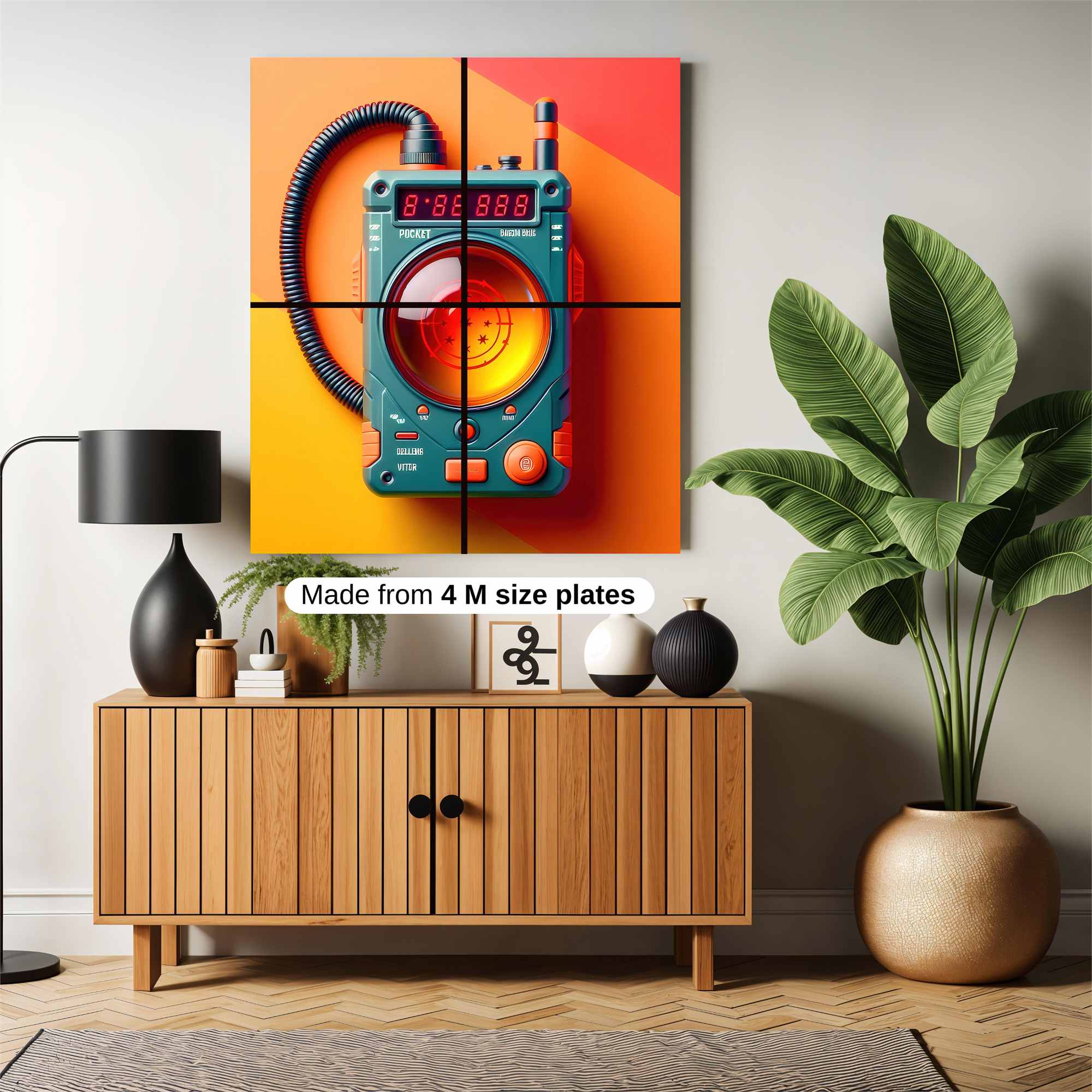 Spy Intrigue Safe Wall Magnetic / M