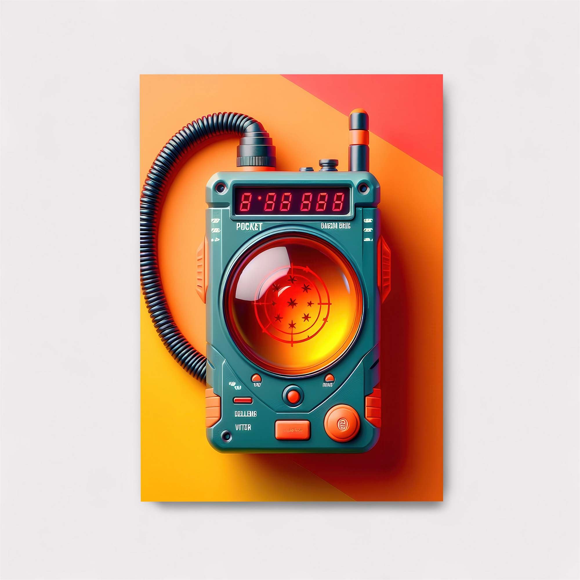 Spy Intrigue Safe Wall Magnetic / M