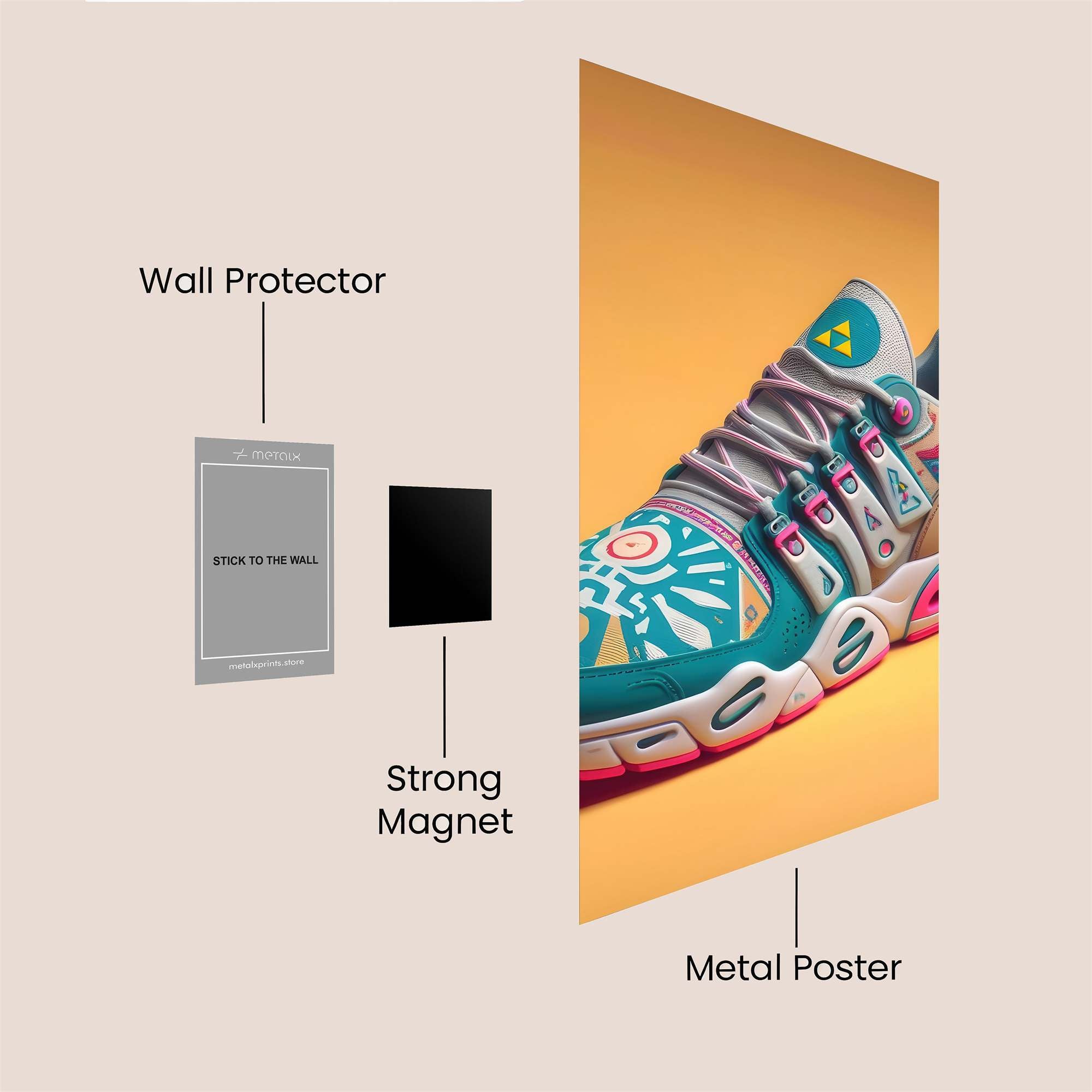 Nike Whimsy Safe Wall Magnetic / M