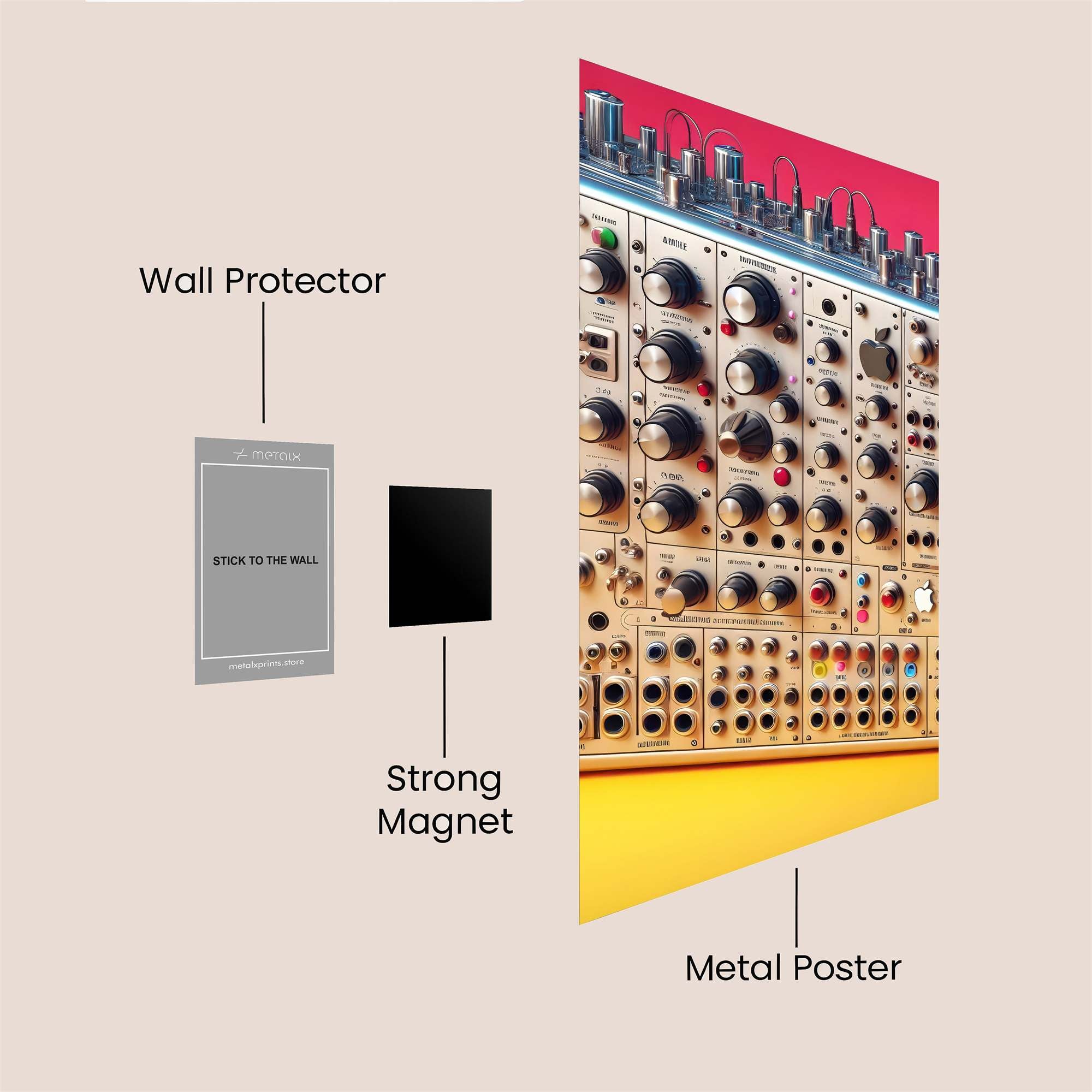 Synth Ecstasy Safe Wall Magnetic / M