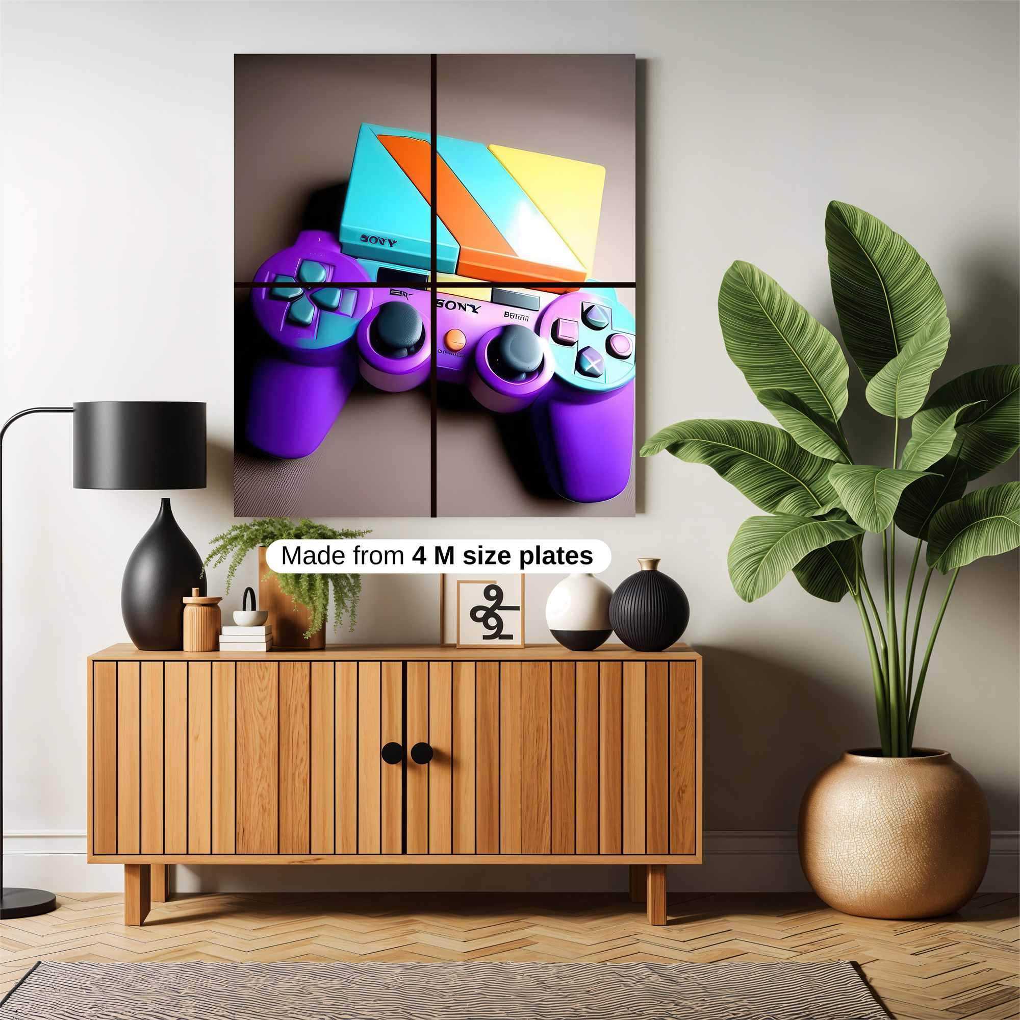 PlayStation Retro Safe Wall Magnetic / M