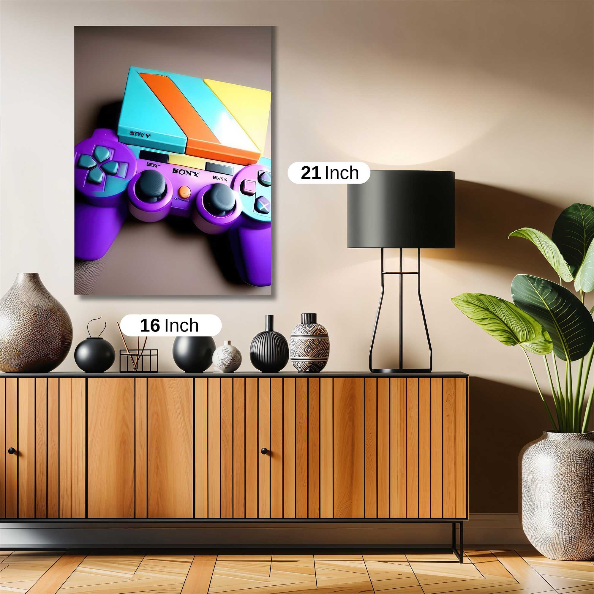 PlayStation Retro Safe Wall Magnetic / M