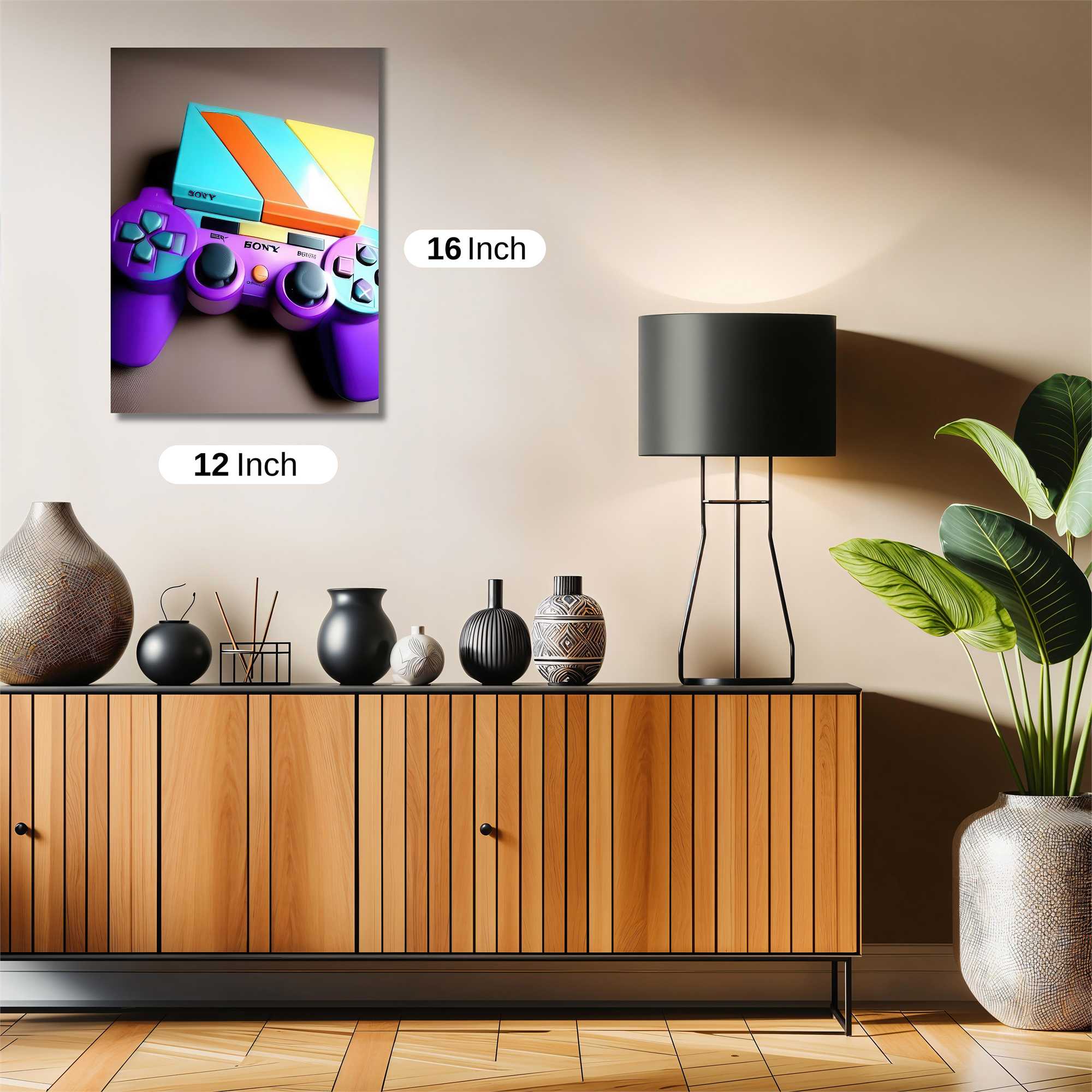 PlayStation Retro Safe Wall Magnetic / M