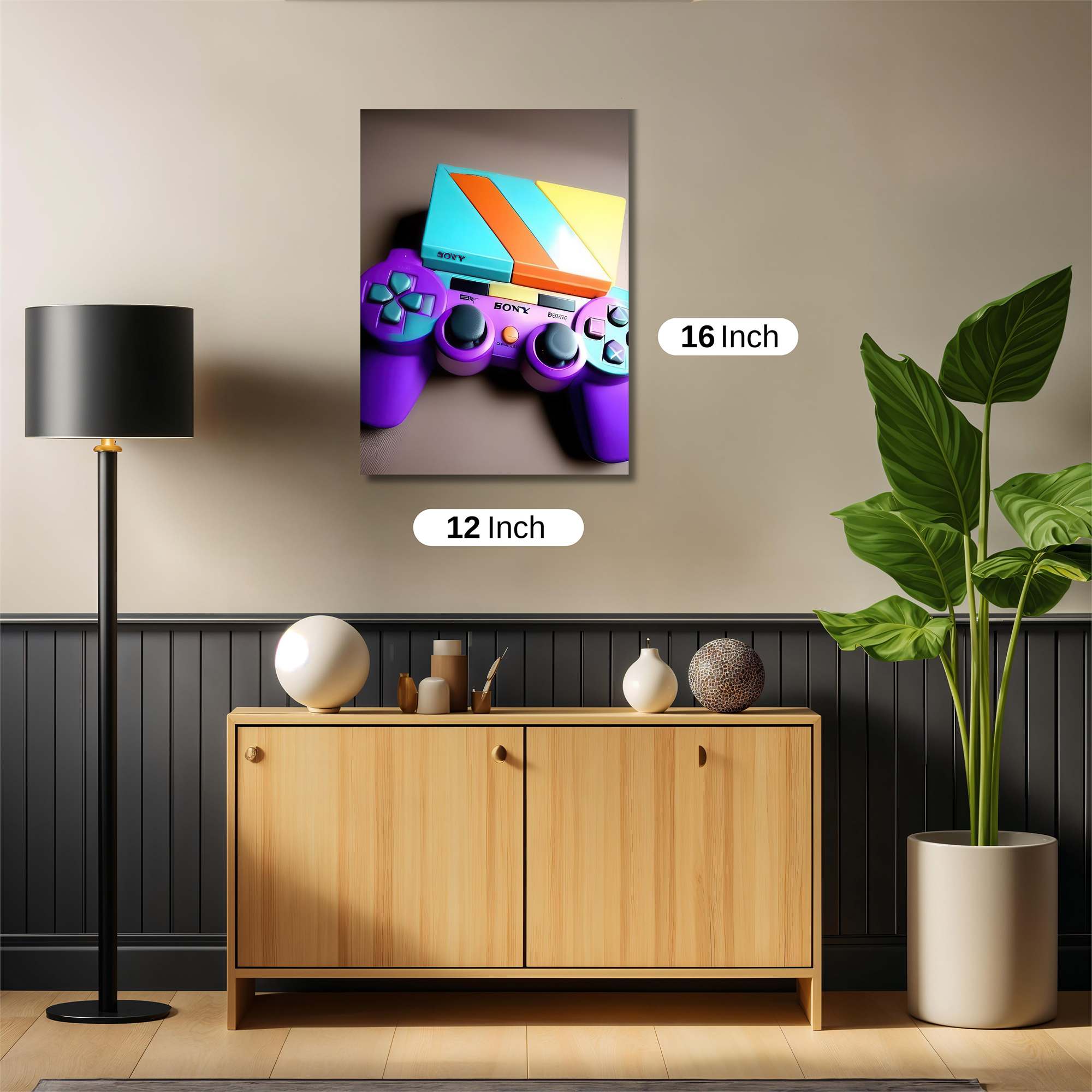 PlayStation Retro Safe Wall Magnetic / M