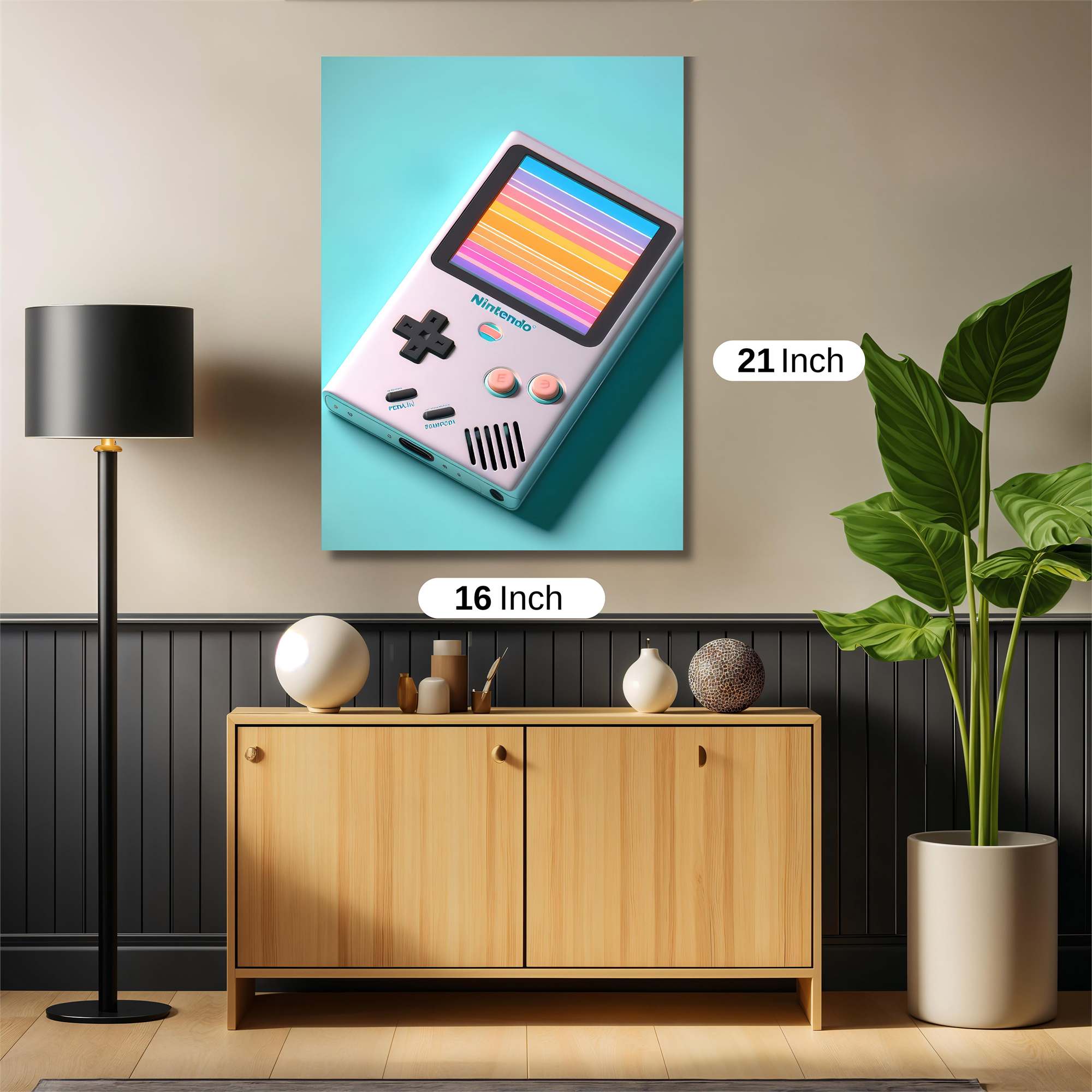 Gameboy Radiance Safe Wall Magnetic / M