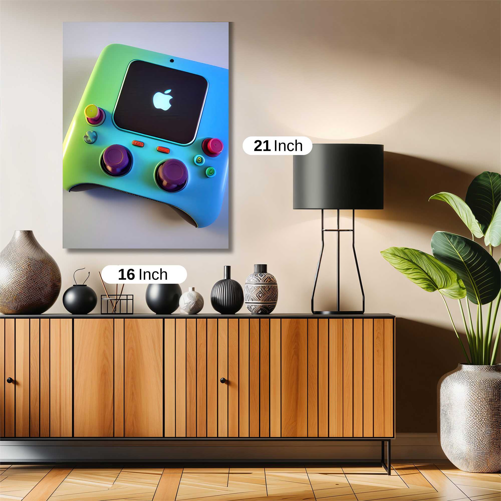 Apple Whimsy Safe Wall Magnetic / M