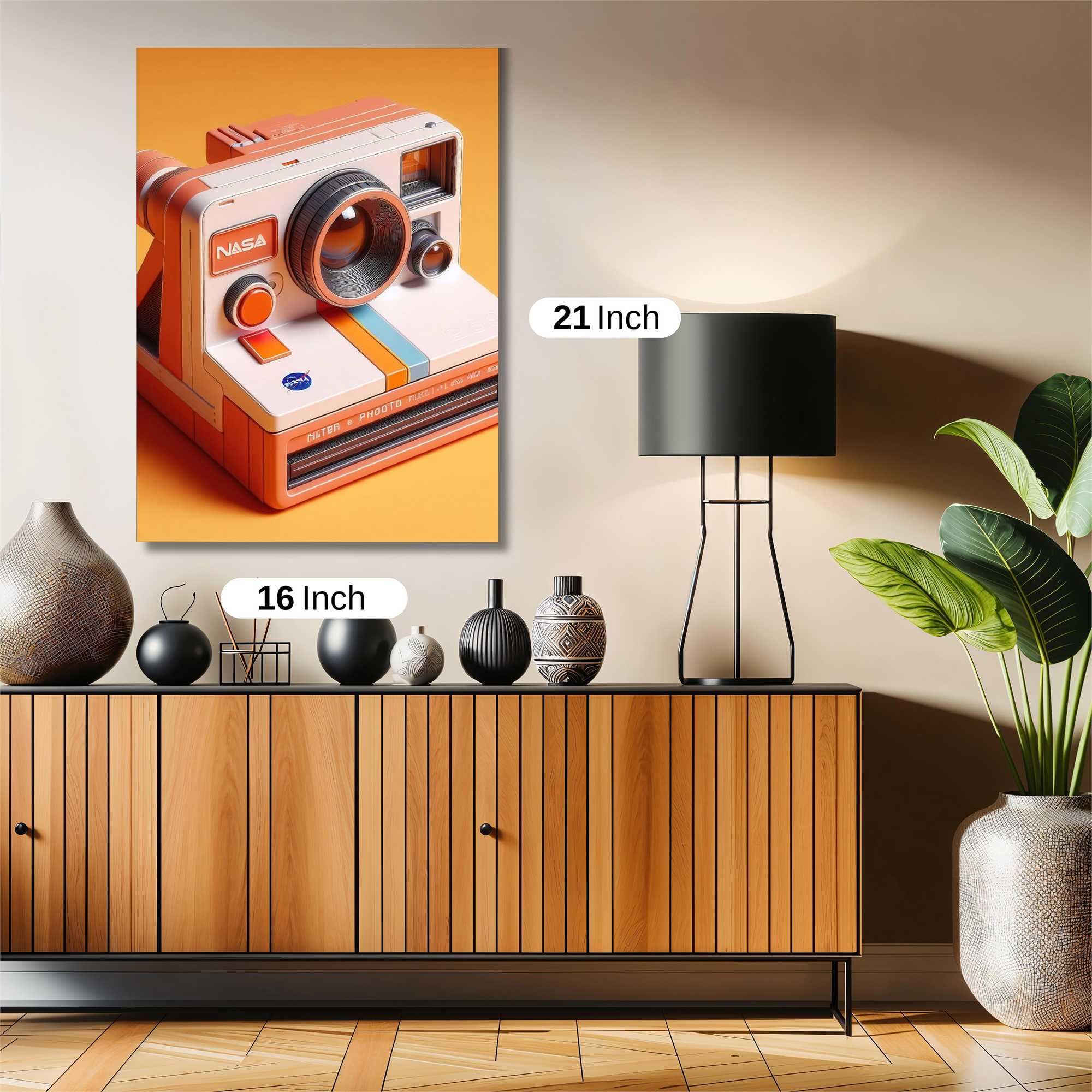 NASA Nostalgic Safe Wall Magnetic / M