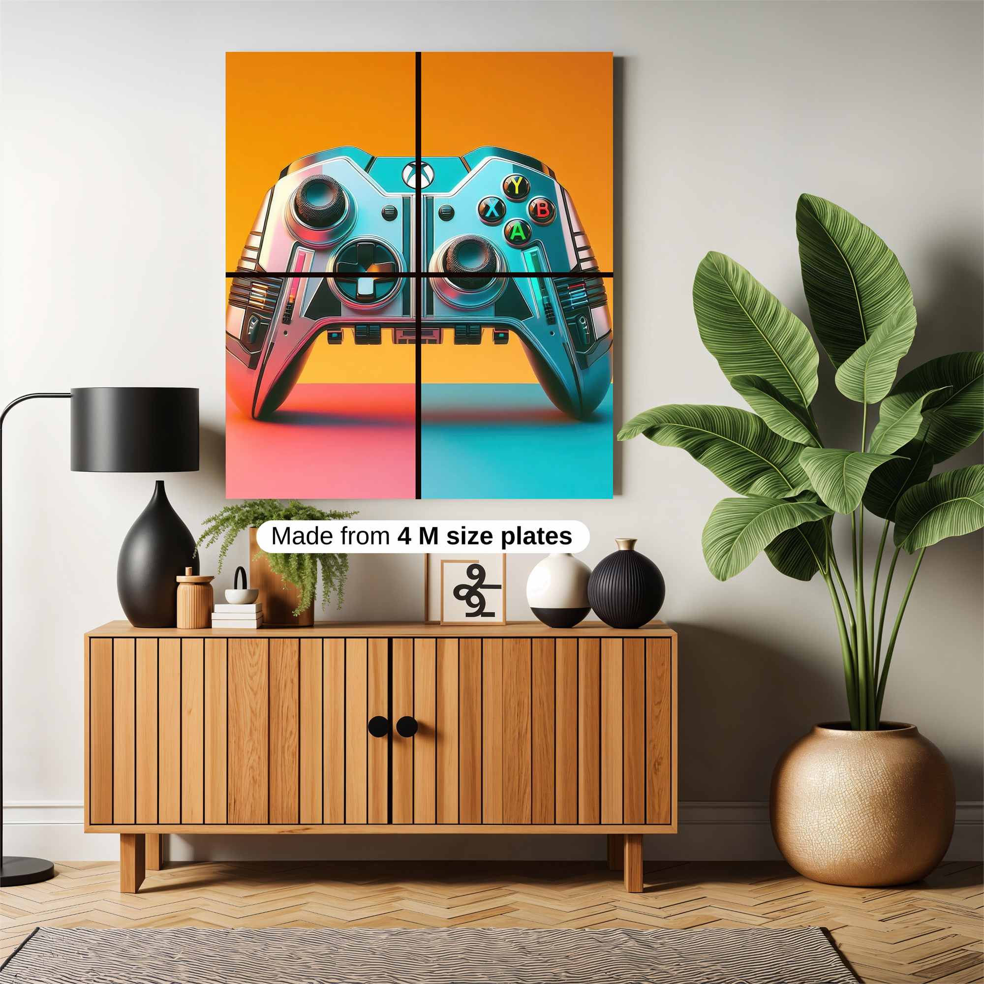 Xbox Futuristic Safe Wall Magnetic / M