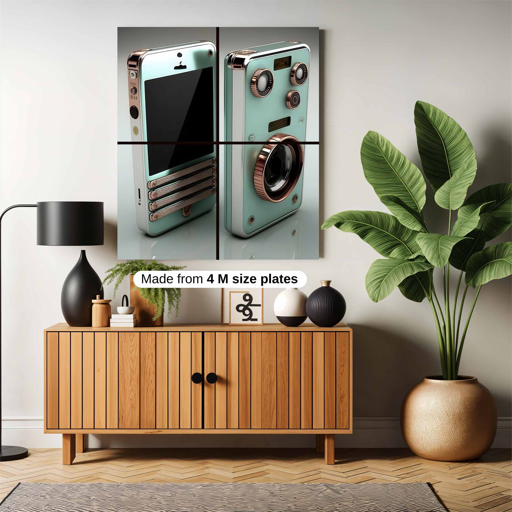 Retro Fusion Safe Wall Magnetic / M