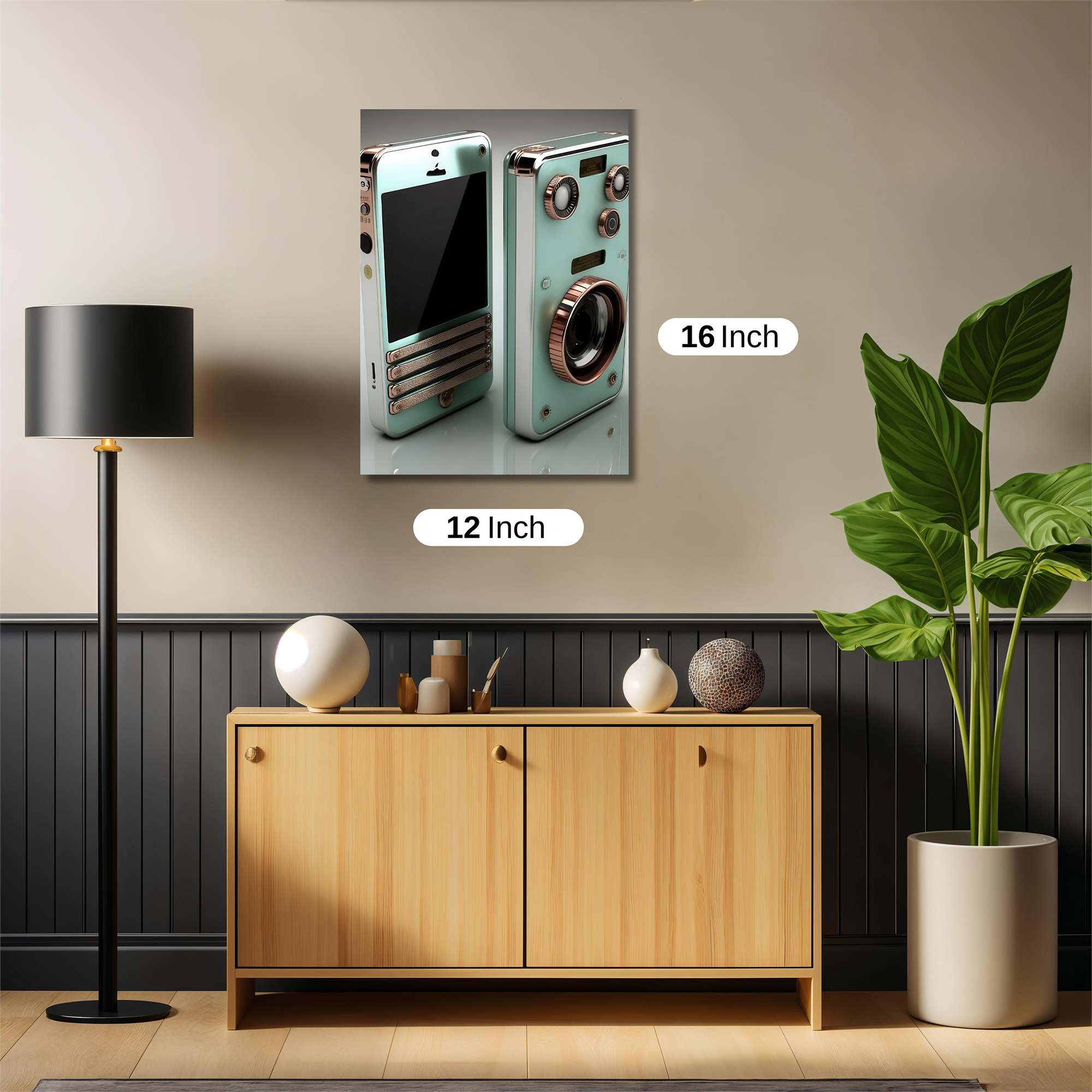 Retro Fusion Safe Wall Magnetic / M