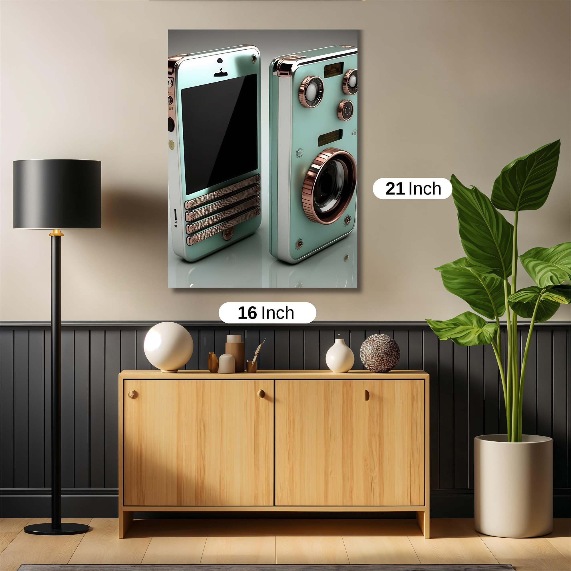 Retro Fusion Safe Wall Magnetic / M