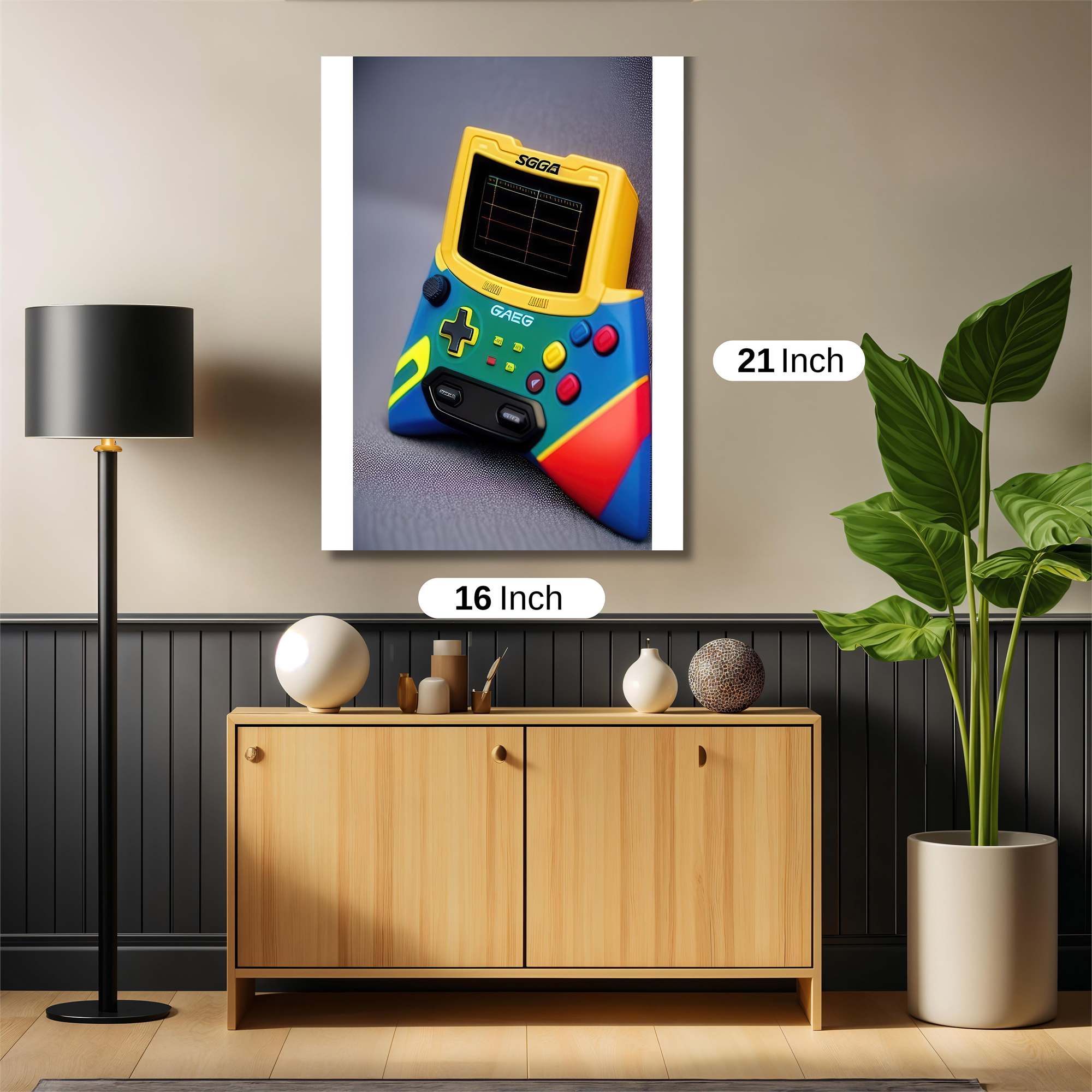GameGear Retro Safe Wall Magnetic / M