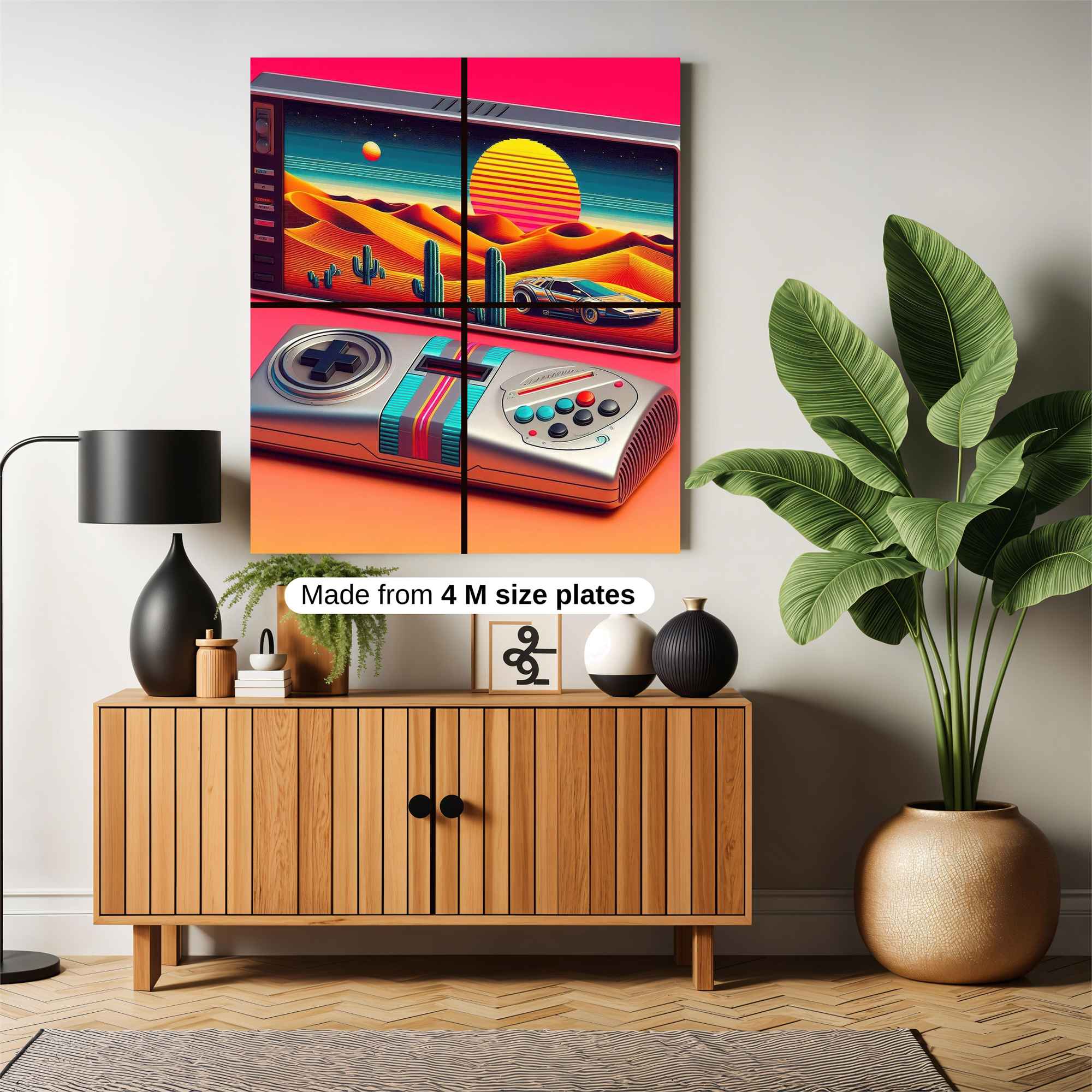 Desert Dreamscape Safe Wall Magnetic / M