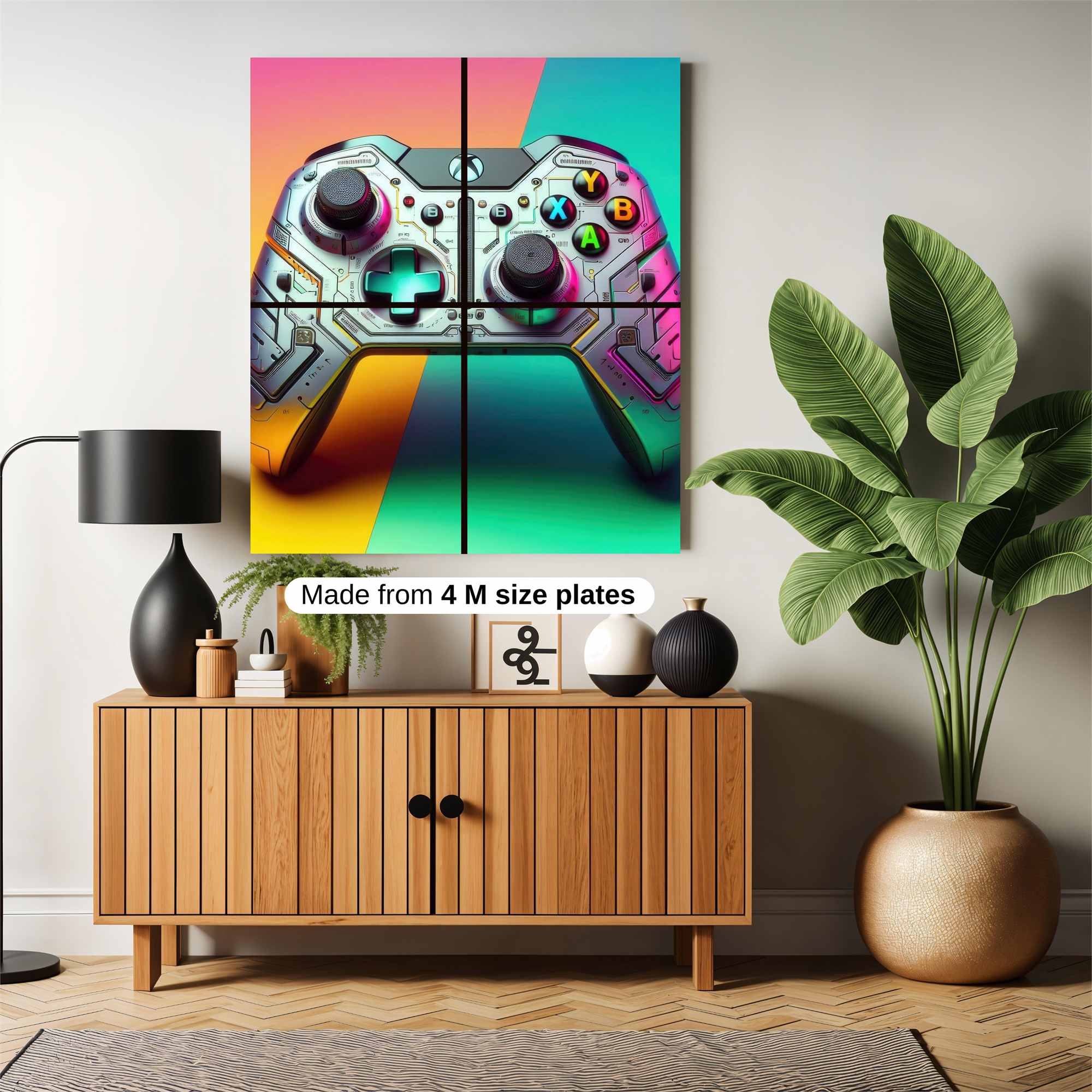 Xbox Futuristic Safe Wall Magnetic / M