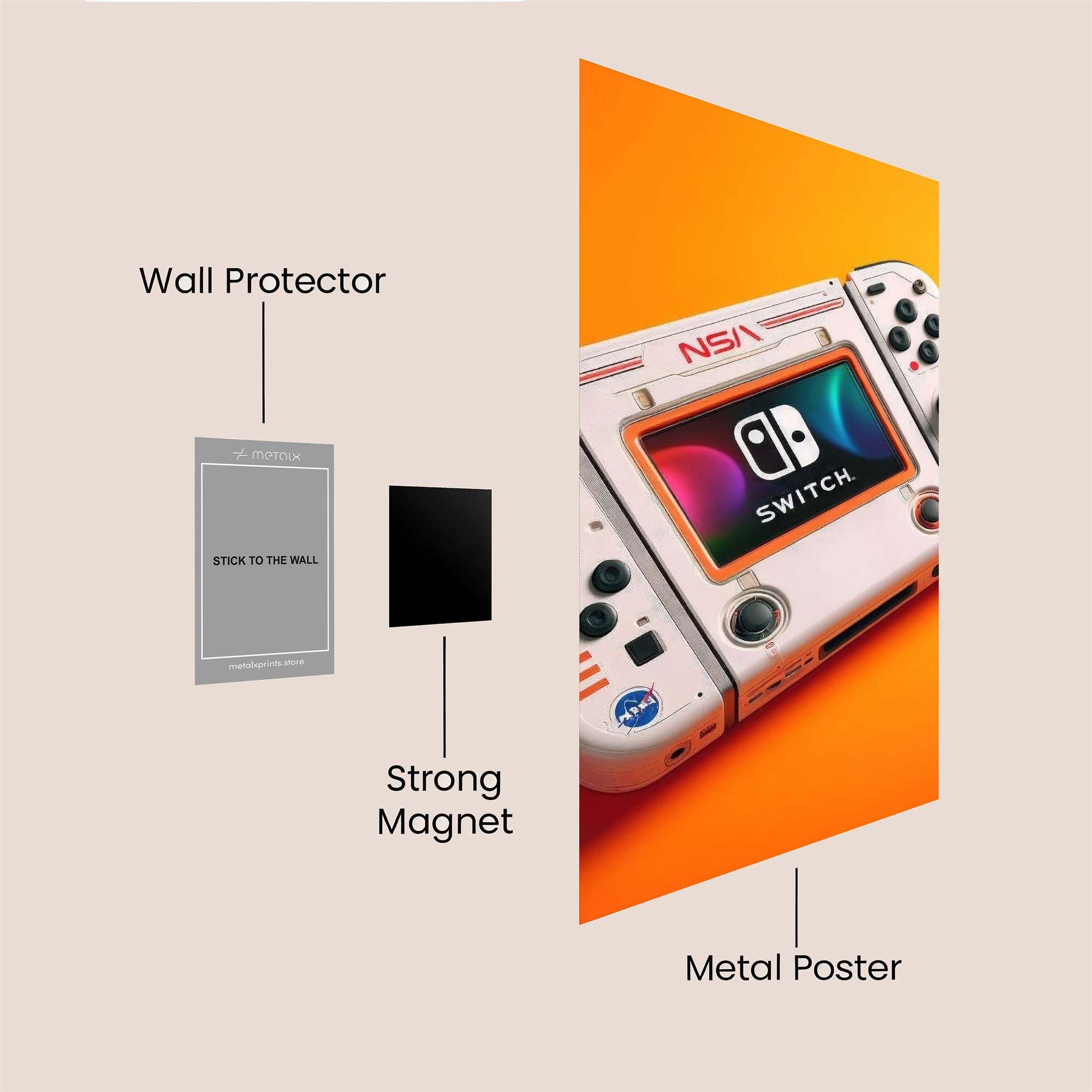 NASA Quest Safe Wall Magnetic / M