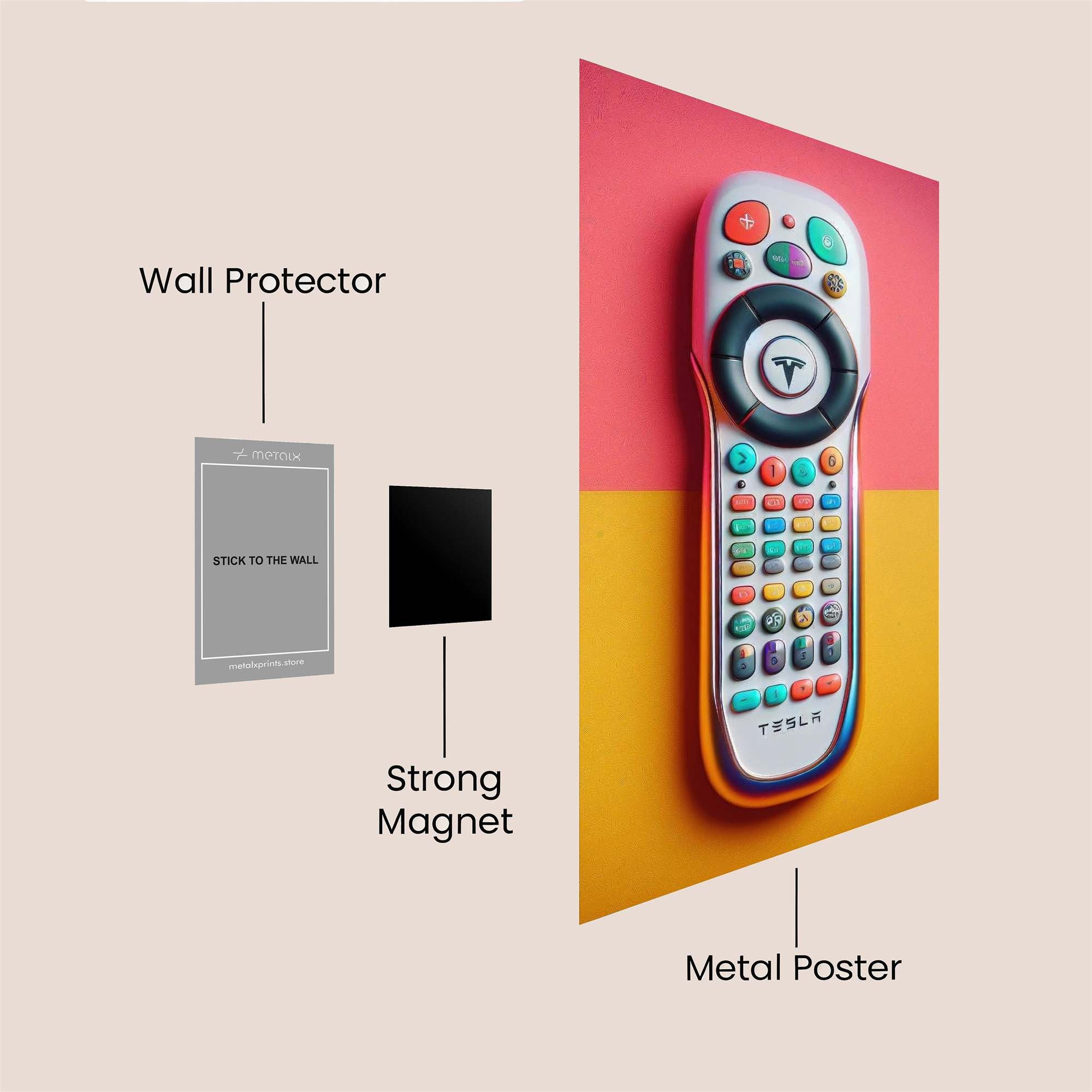 Tesla Tranquil Safe Wall Magnetic / M