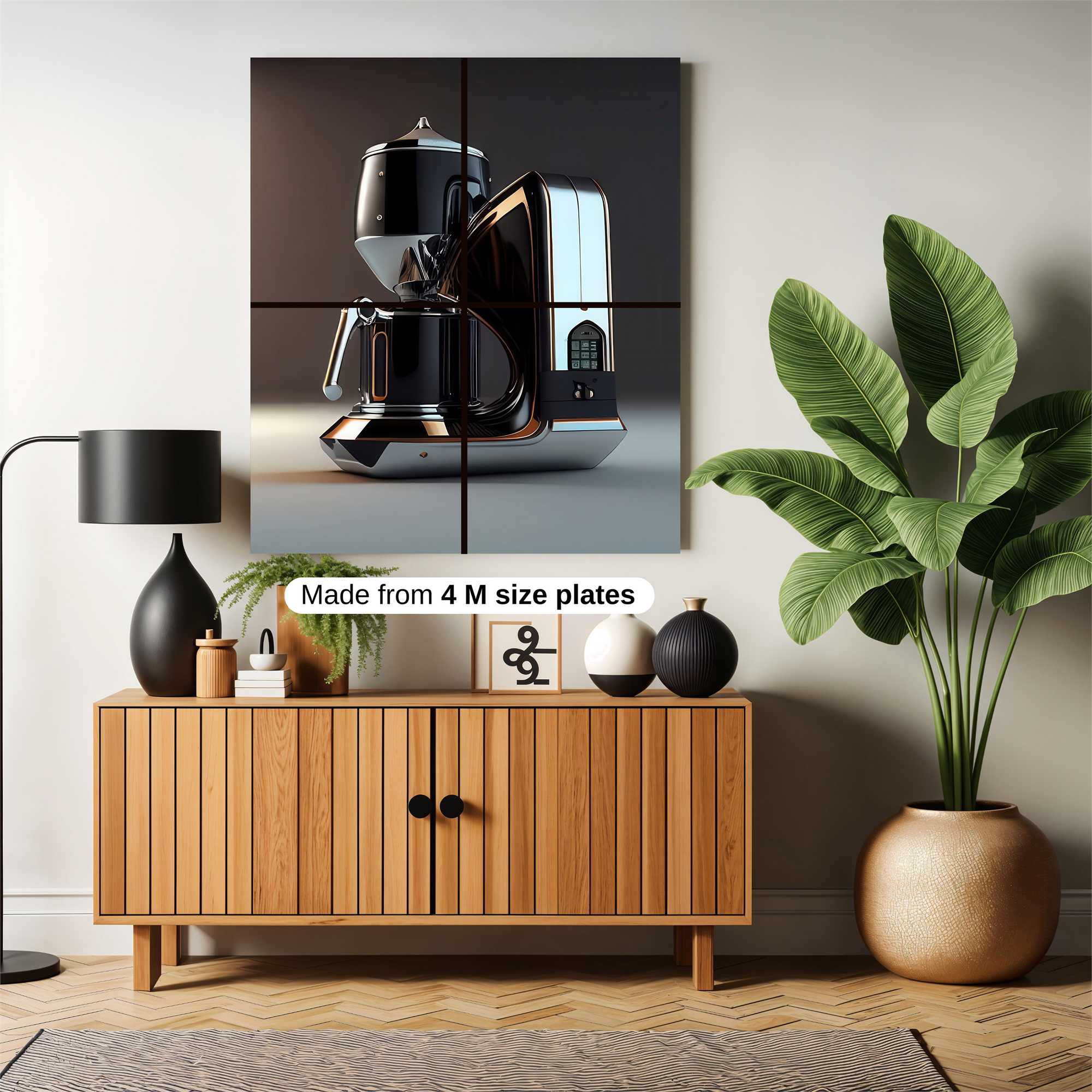 Espresso Elegance Safe Wall Magnetic / M