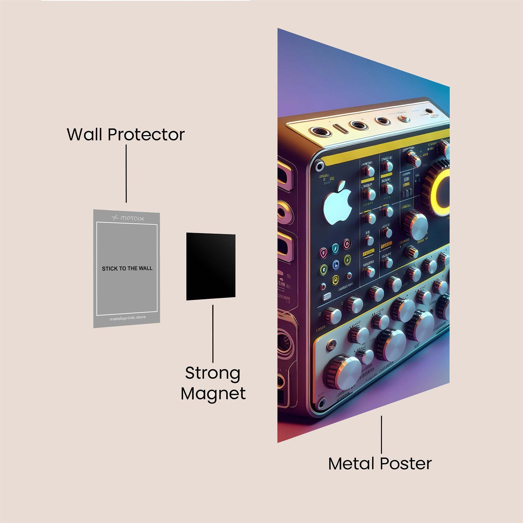 Apple Aural Safe Wall Magnetic / M