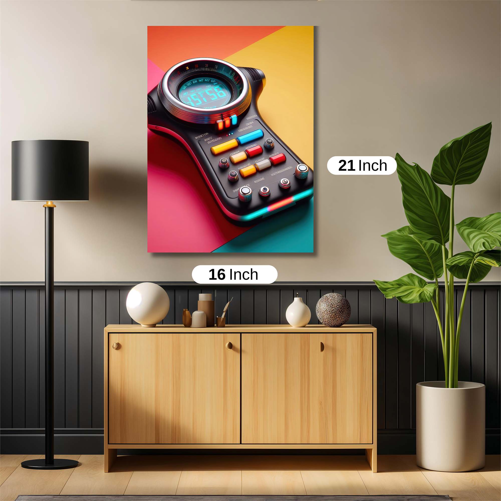 Chrono Whimsy Safe Wall Magnetic / M