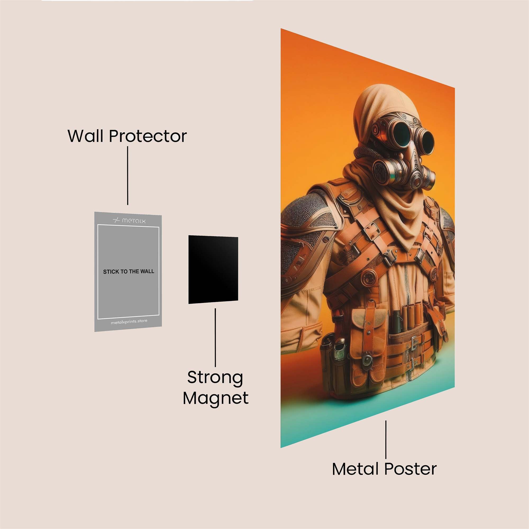 Scavenger Enigma Safe Wall Magnetic / M