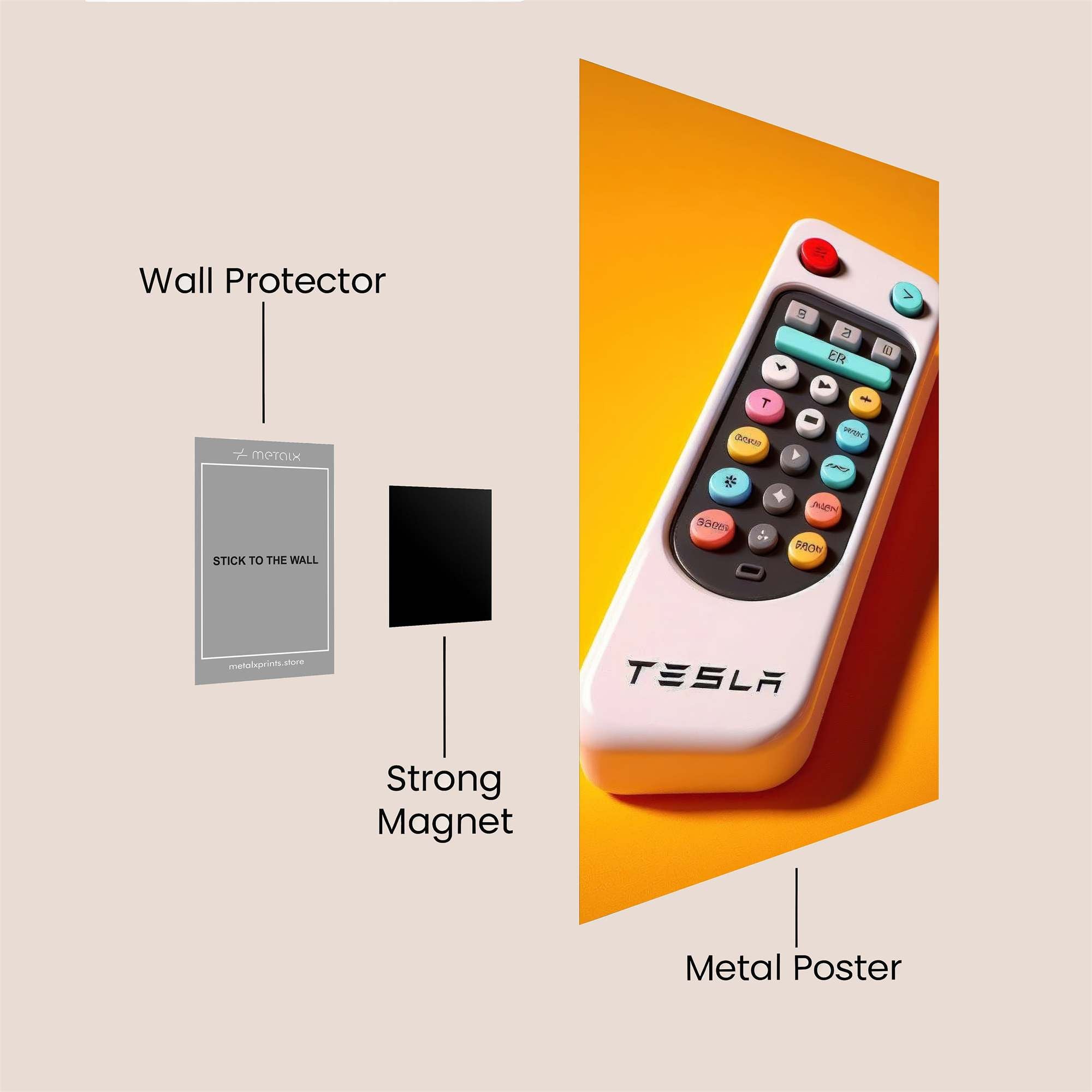 Tesla Tranquil Safe Wall Magnetic / M