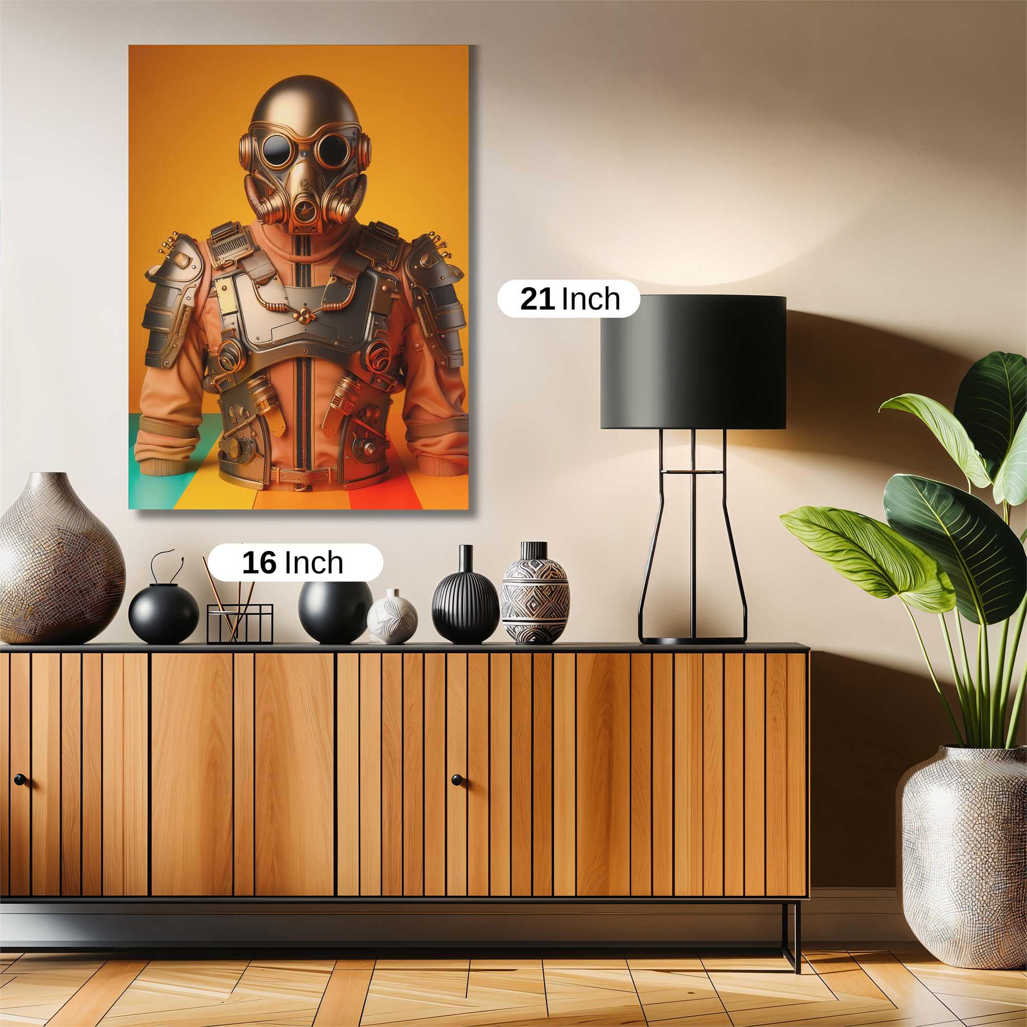 Steampunk Serenity Safe Wall Magnetic / M