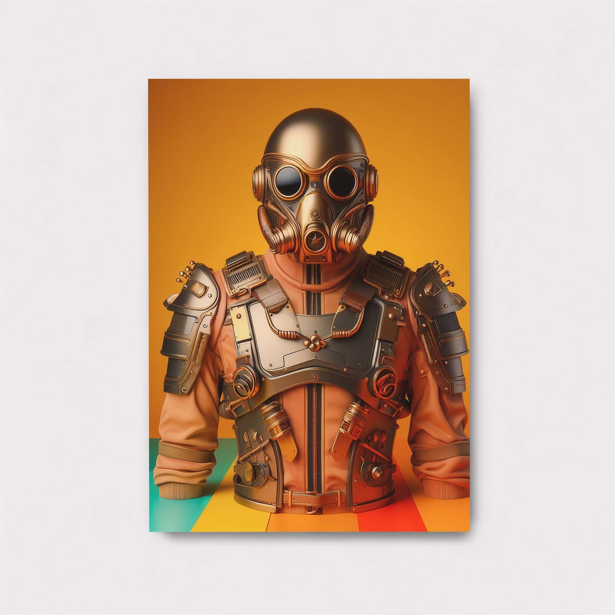 Steampunk Serenity Safe Wall Magnetic / M