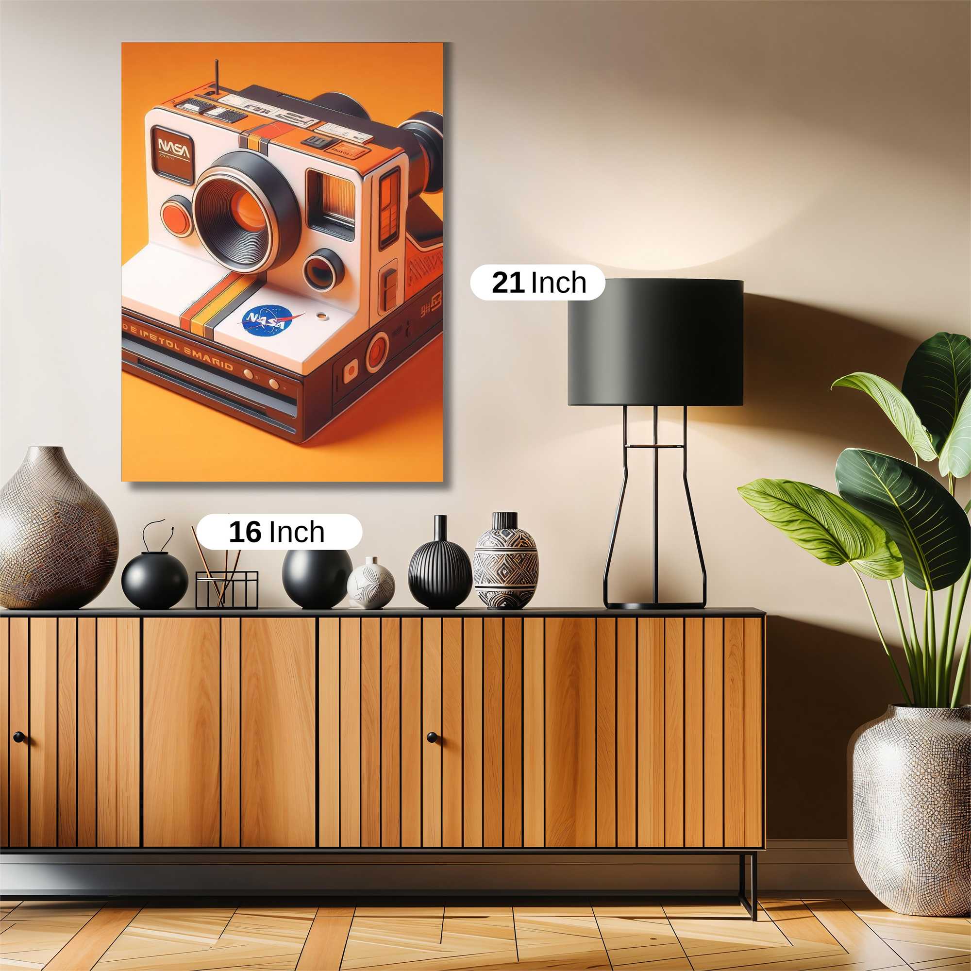 NASA Nostalgia Safe Wall Magnetic / M