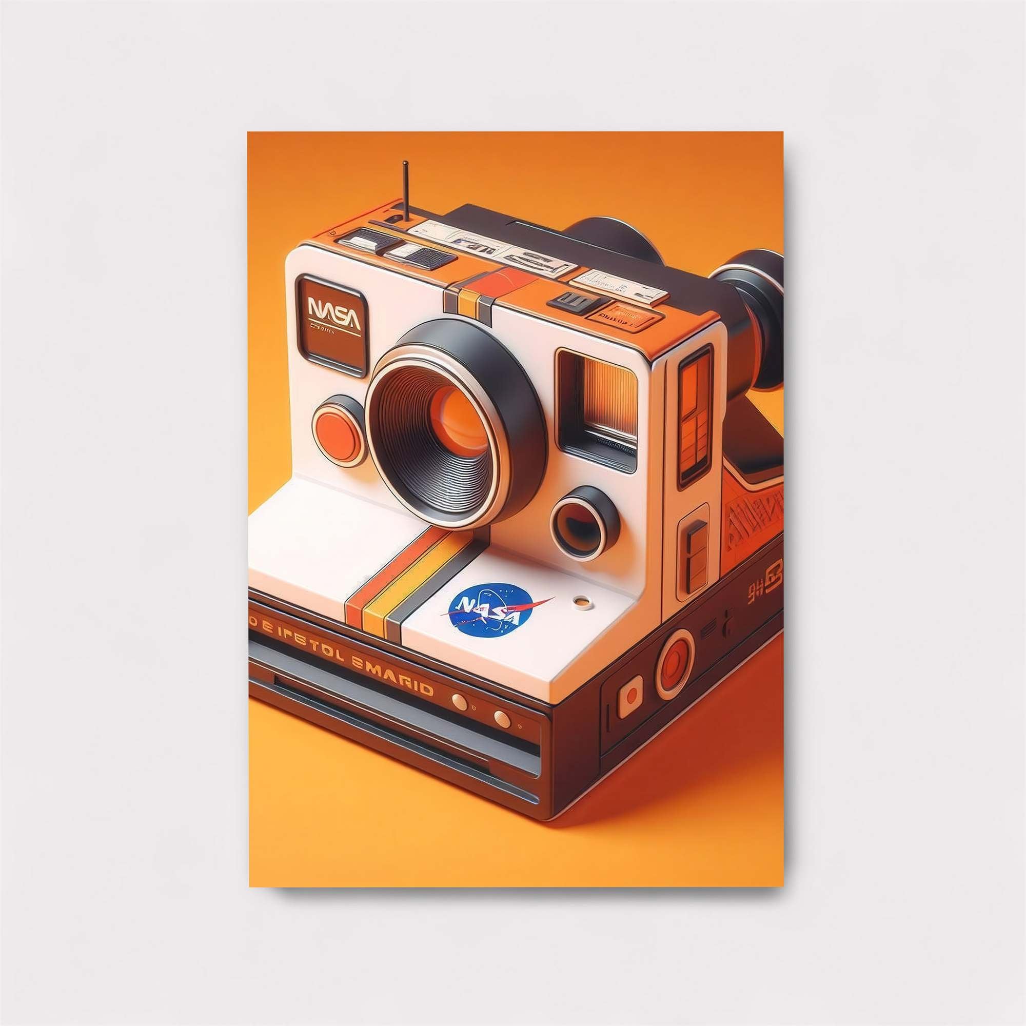 NASA Nostalgia Safe Wall Magnetic / M