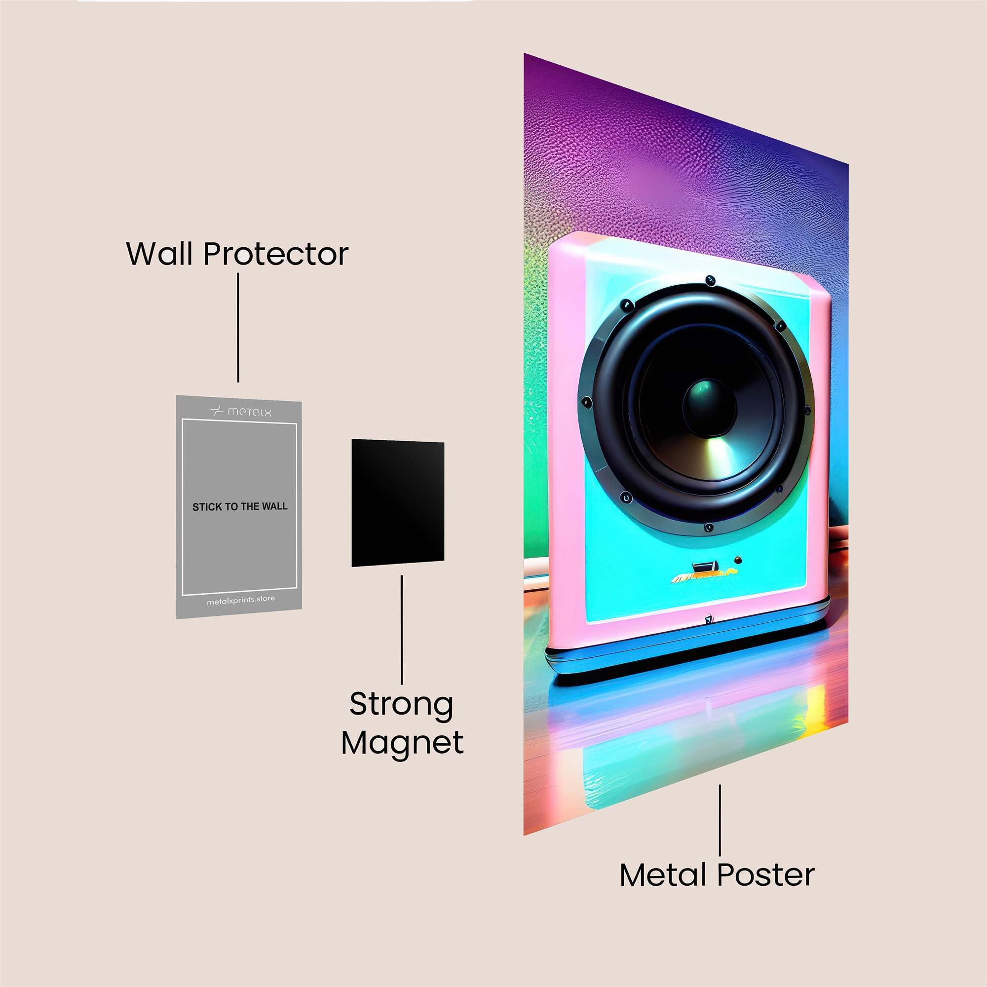 Speaker Dream Safe Wall Magnetic / M