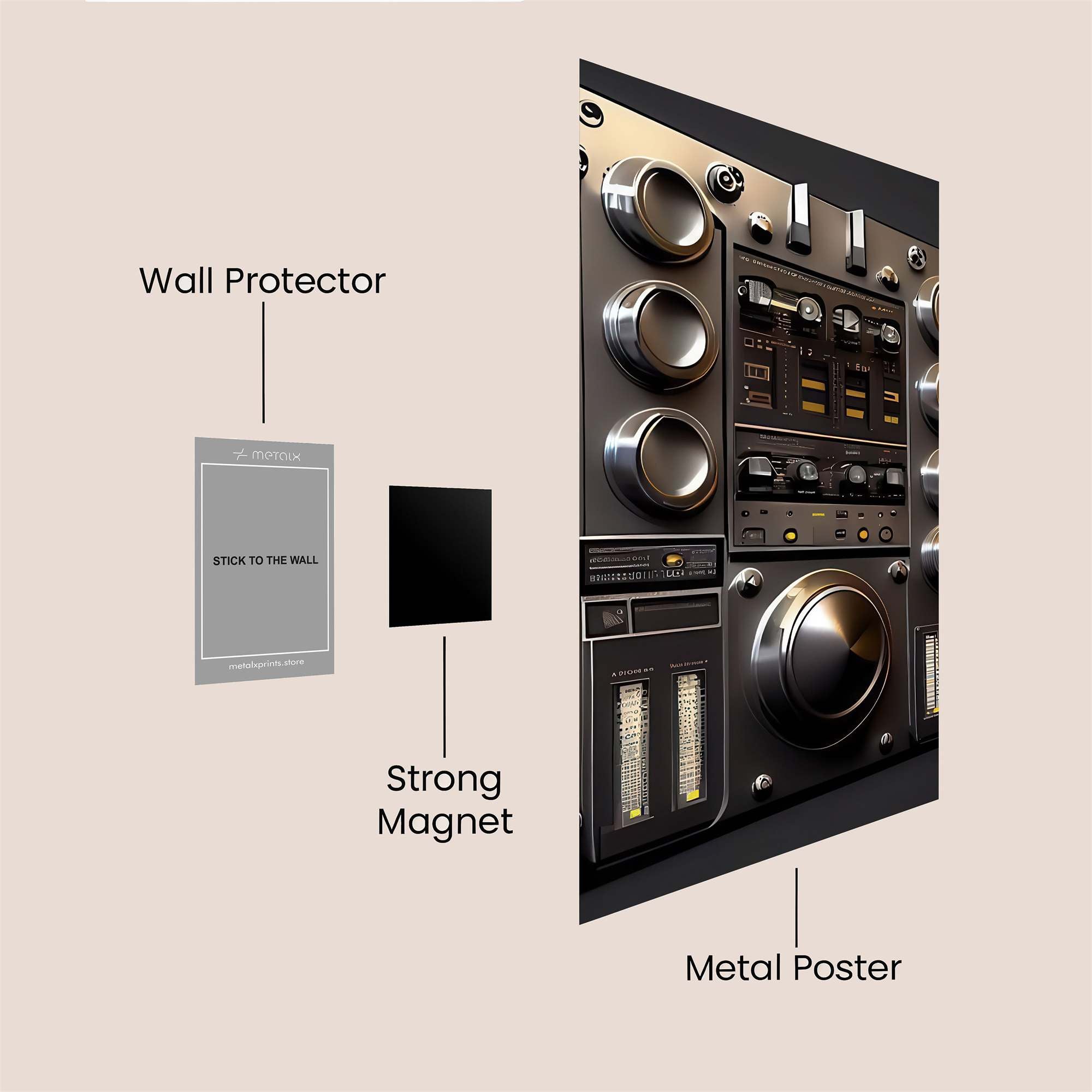 Control Symphony Safe Wall Magnetic / M