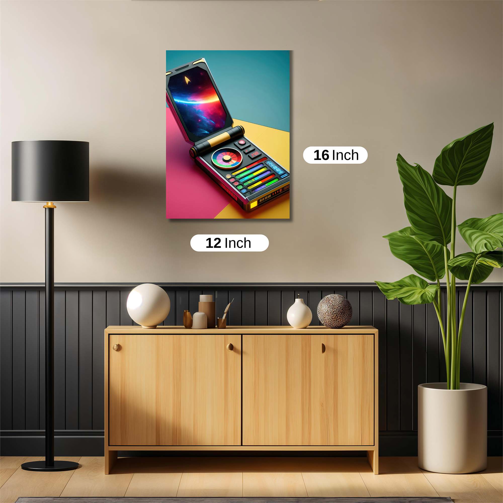 Tricorder Adventure Safe Wall Magnetic / M