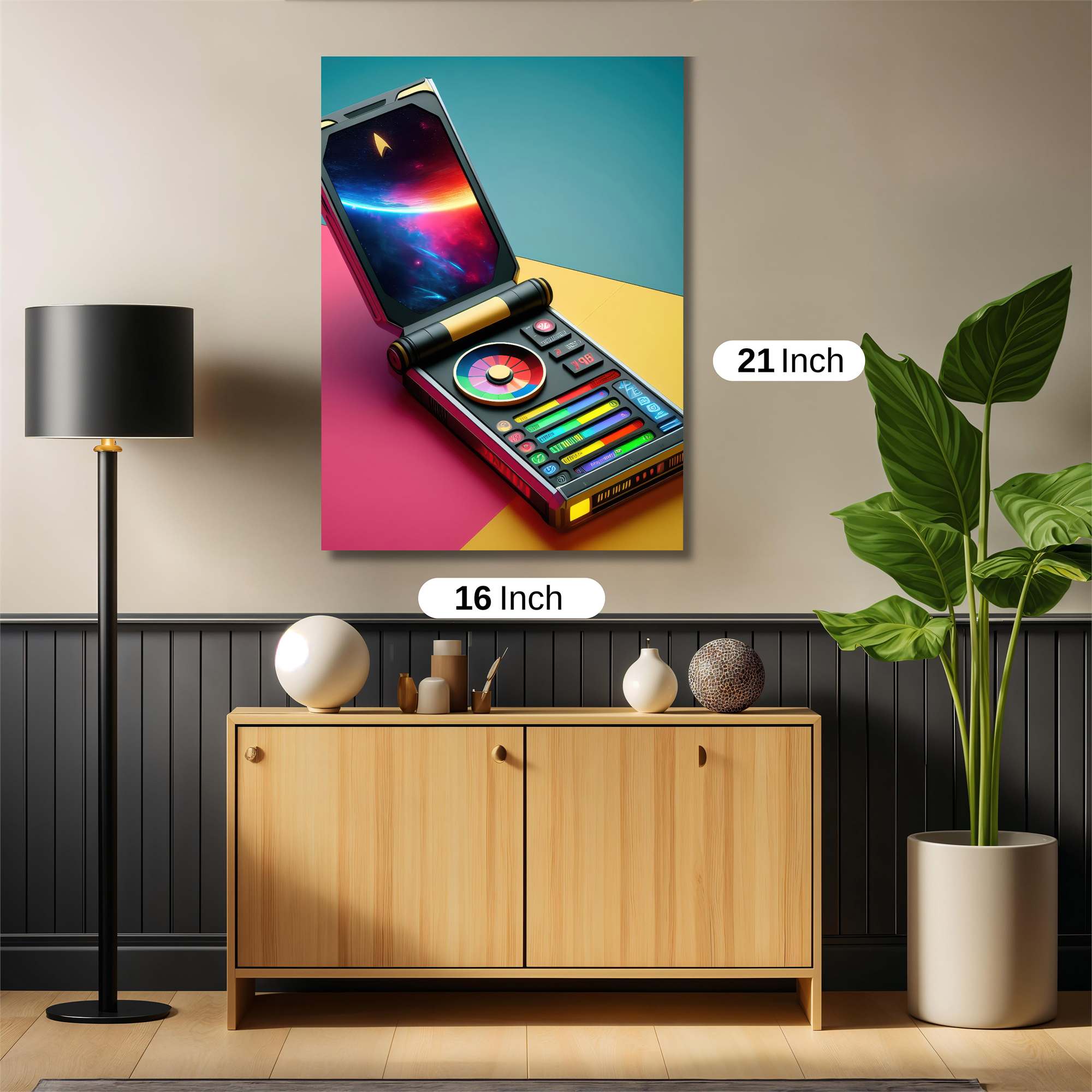 Tricorder Adventure Safe Wall Magnetic / M