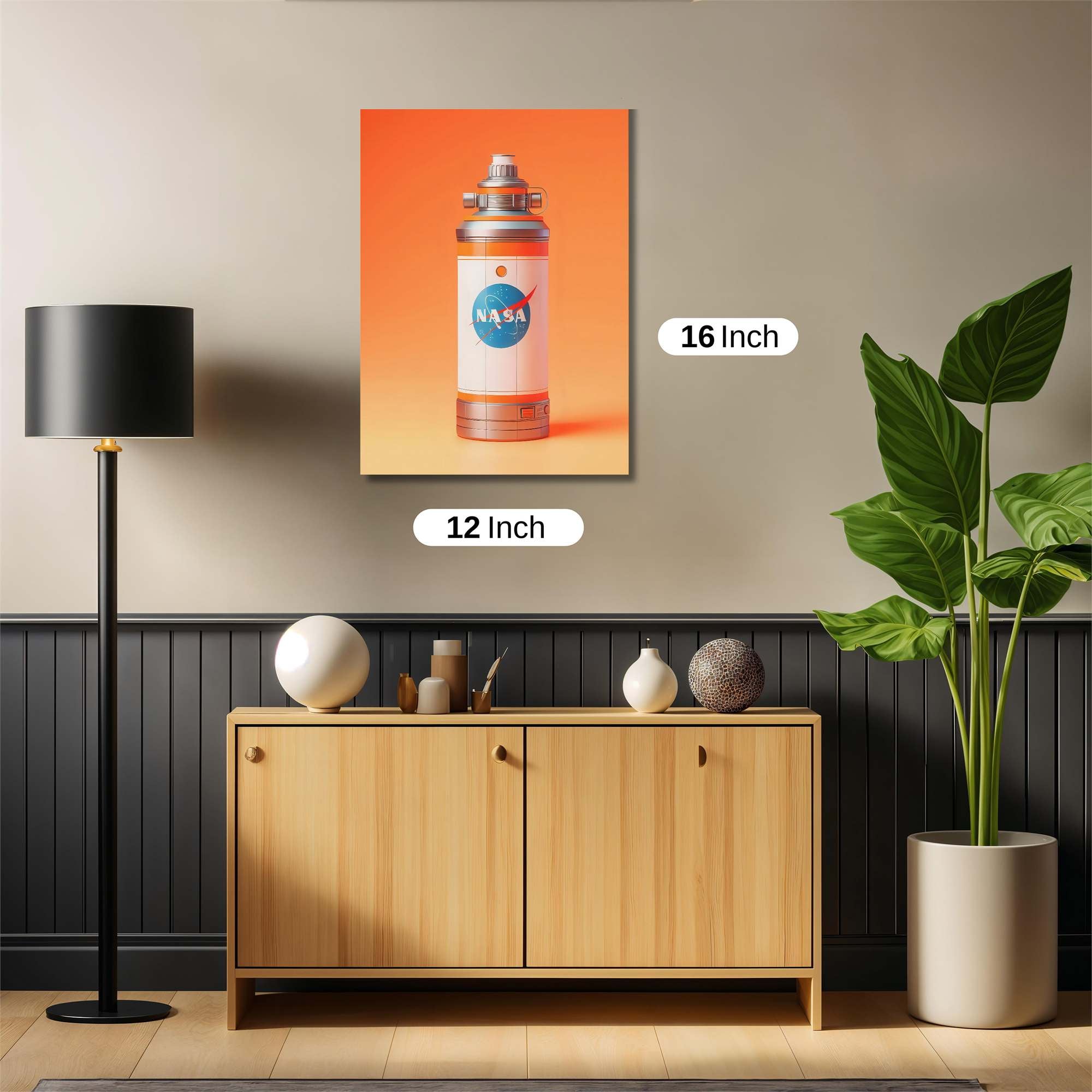 NASA Cosmic Safe Wall Magnetic / M