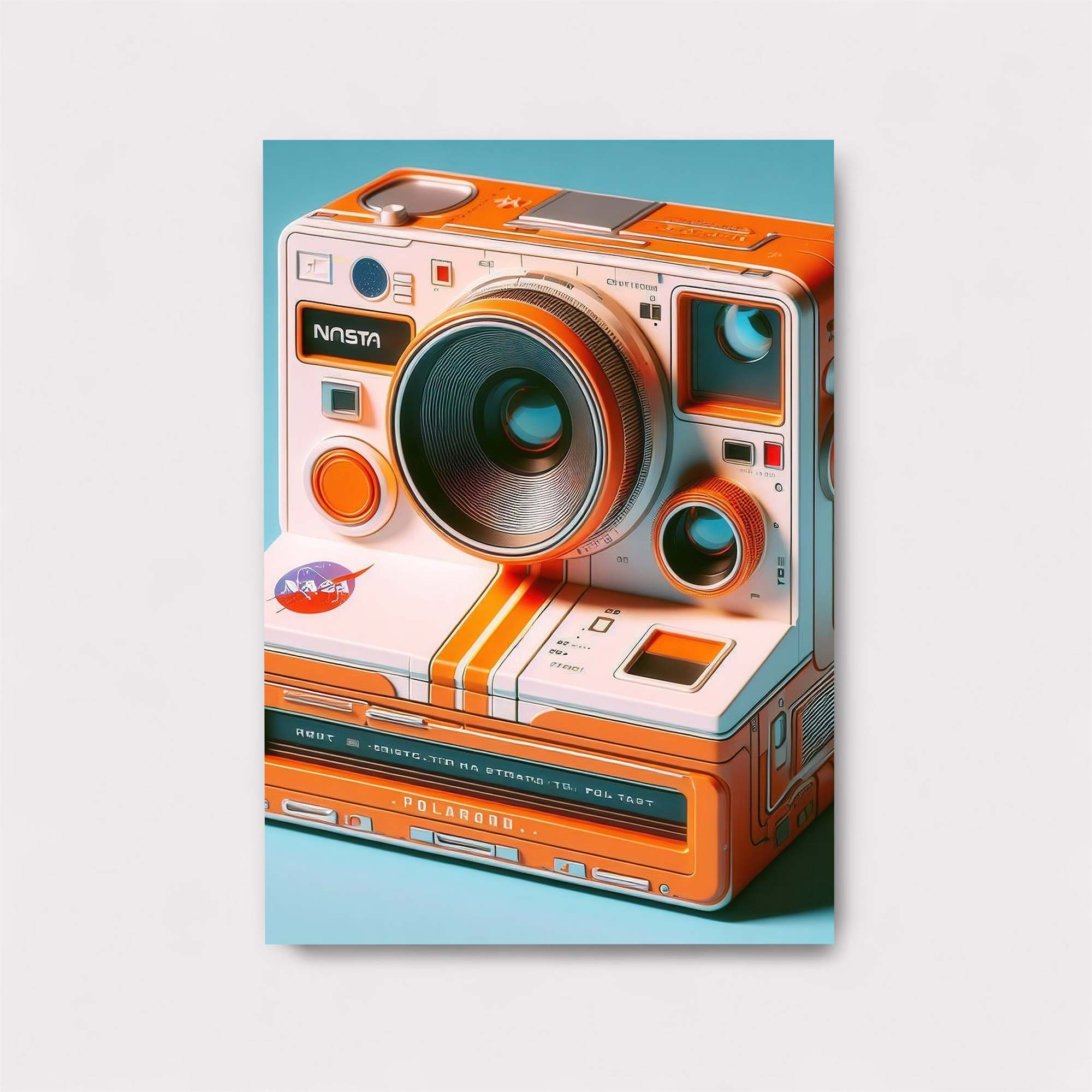 NASA Retro Safe Wall Magnetic / M