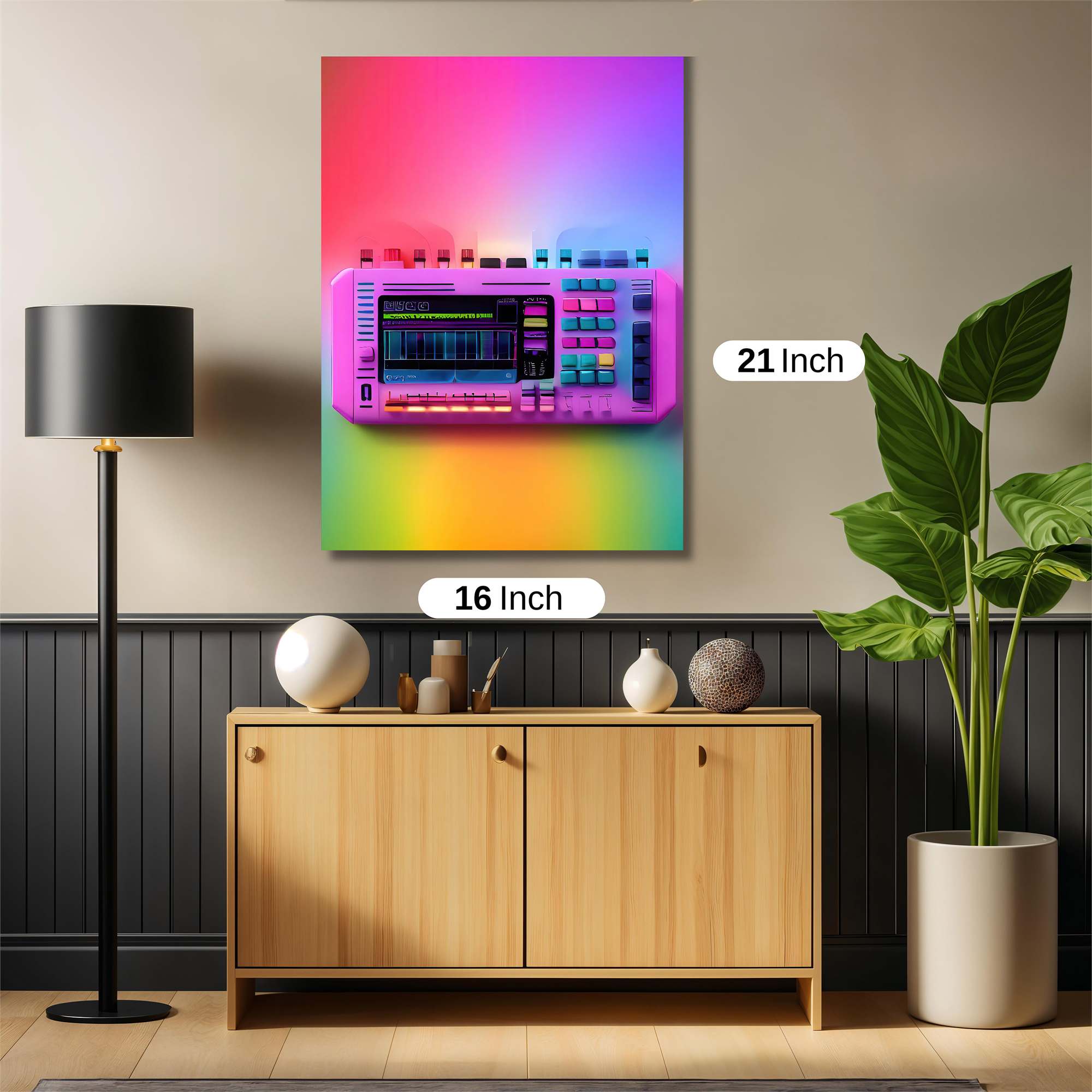 SynthVibe Safe Wall Magnetic / M