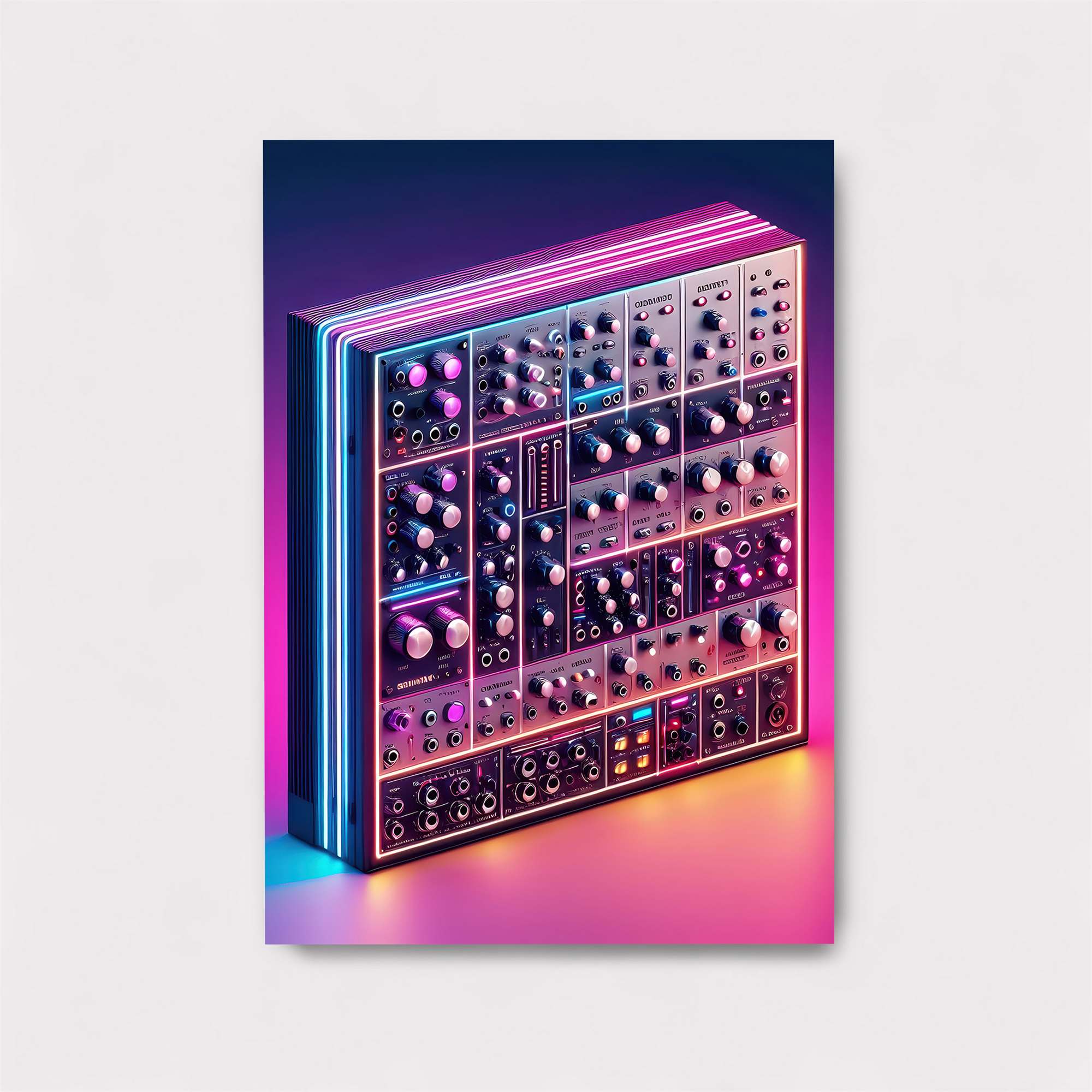 Synth Glow Safe Wall Magnetic / M