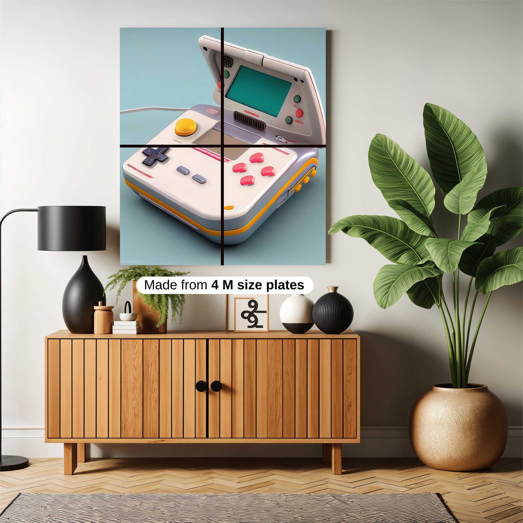 Gameboy Nostalgic Safe Wall Magnetic / M