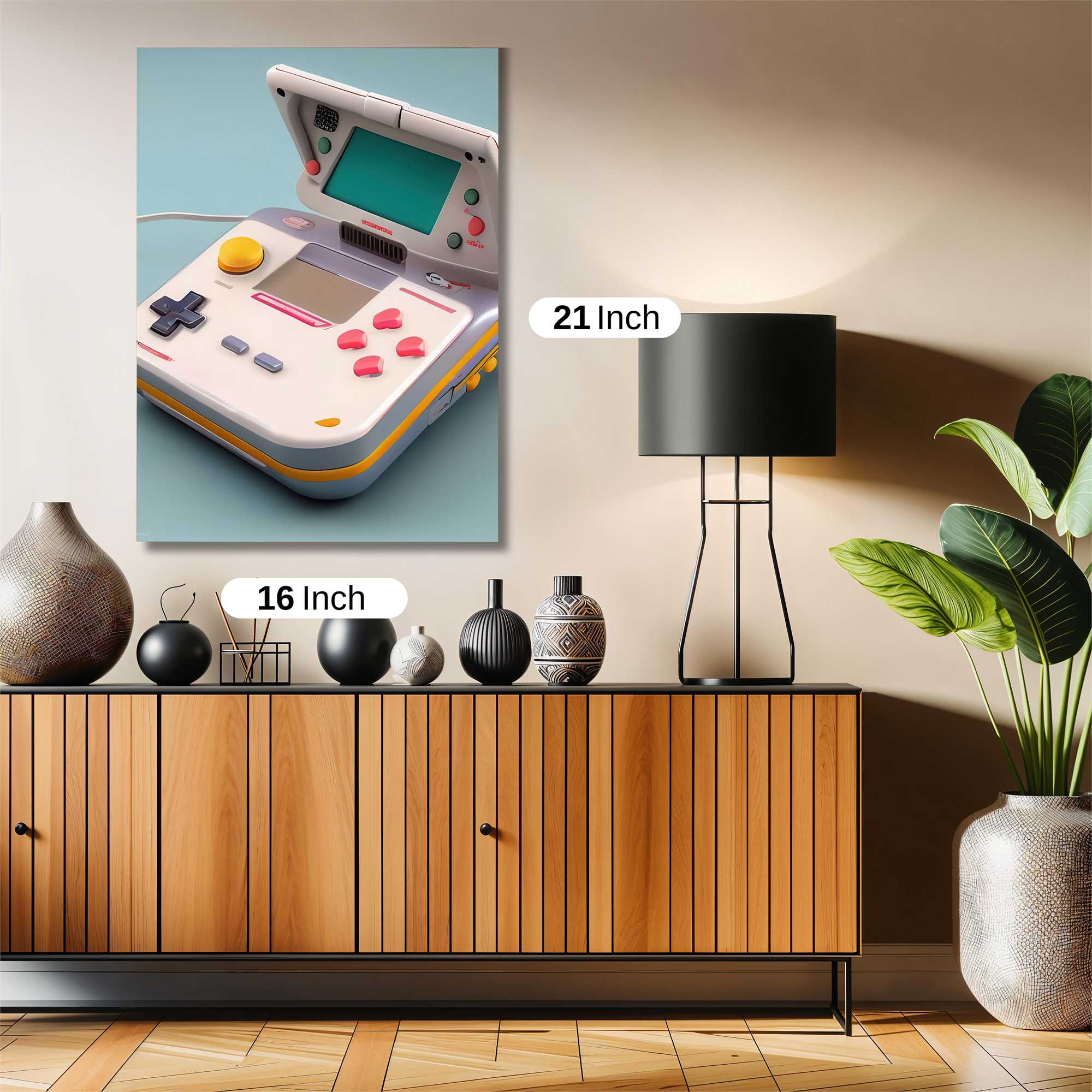 Gameboy Nostalgic Safe Wall Magnetic / M