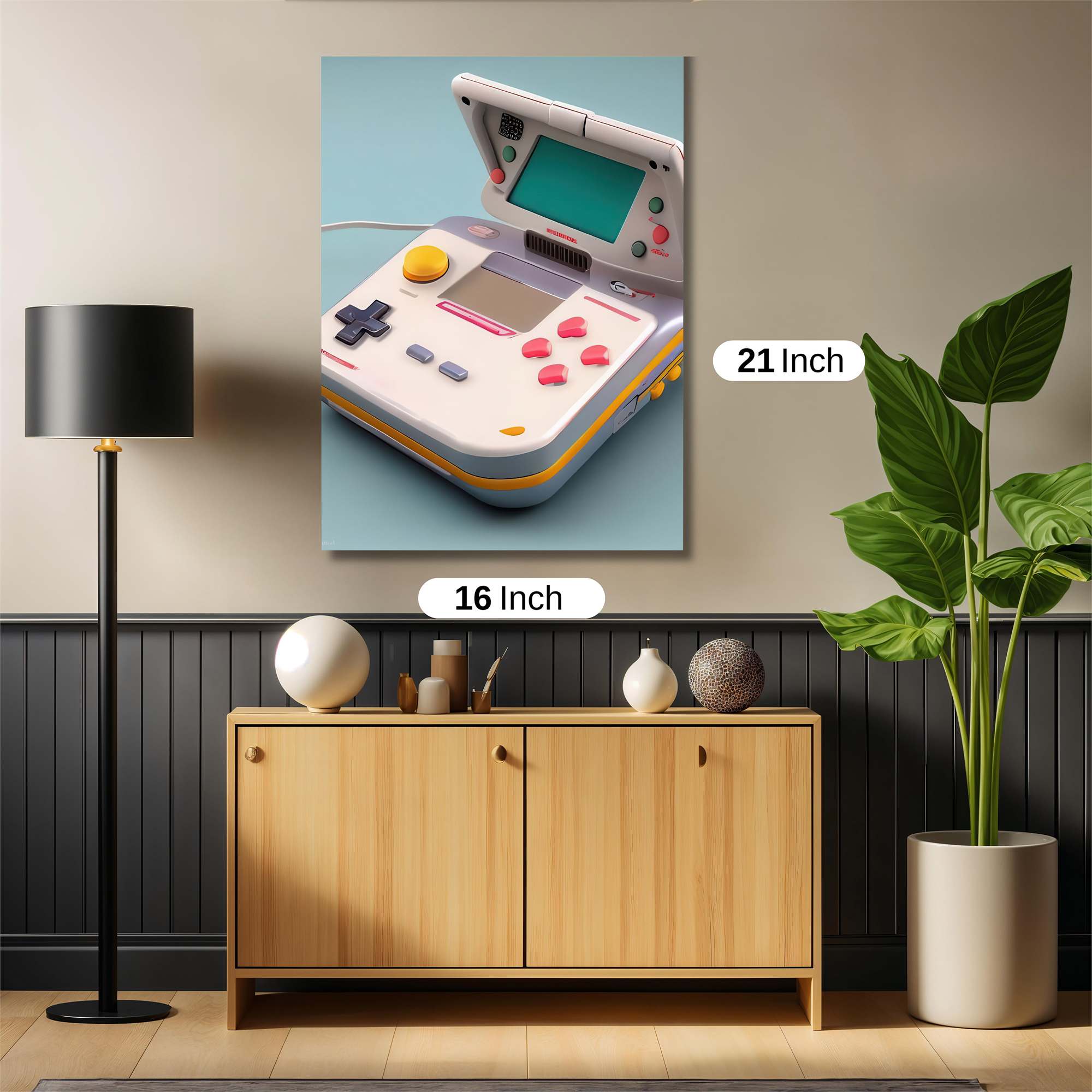 Gameboy Nostalgic Safe Wall Magnetic / M