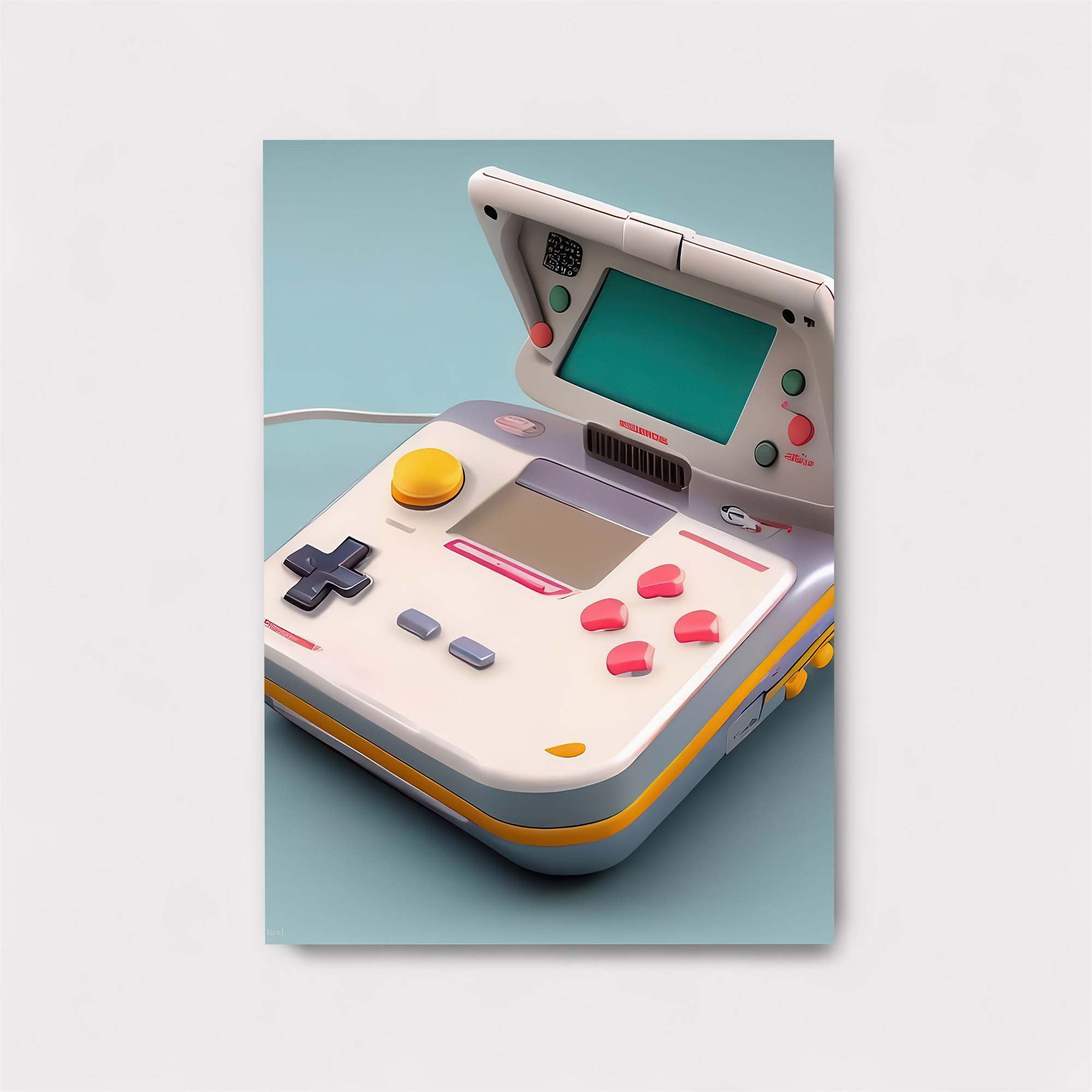 Gameboy Nostalgic Safe Wall Magnetic / M