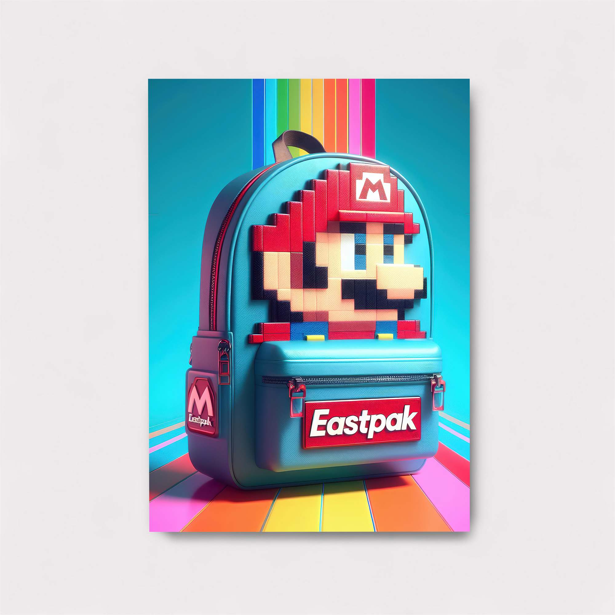 Mario Whimsy Safe Wall Magnetic / M