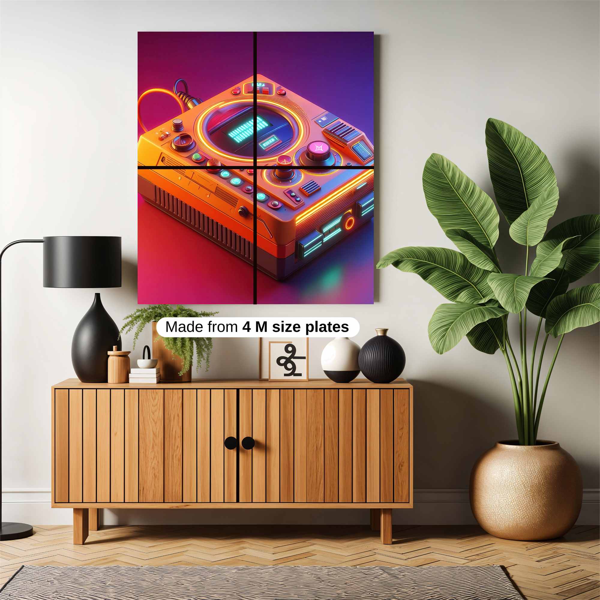 Turntable Radiance Safe Wall Magnetic / M