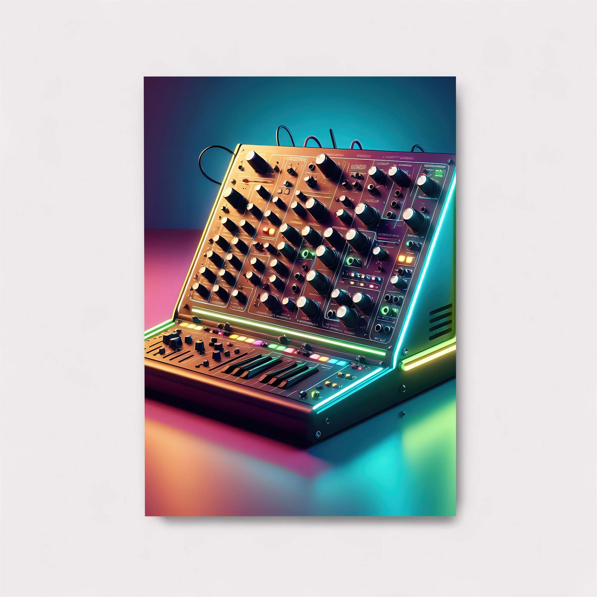 Synthesizer Glow Safe Wall Magnetic / M