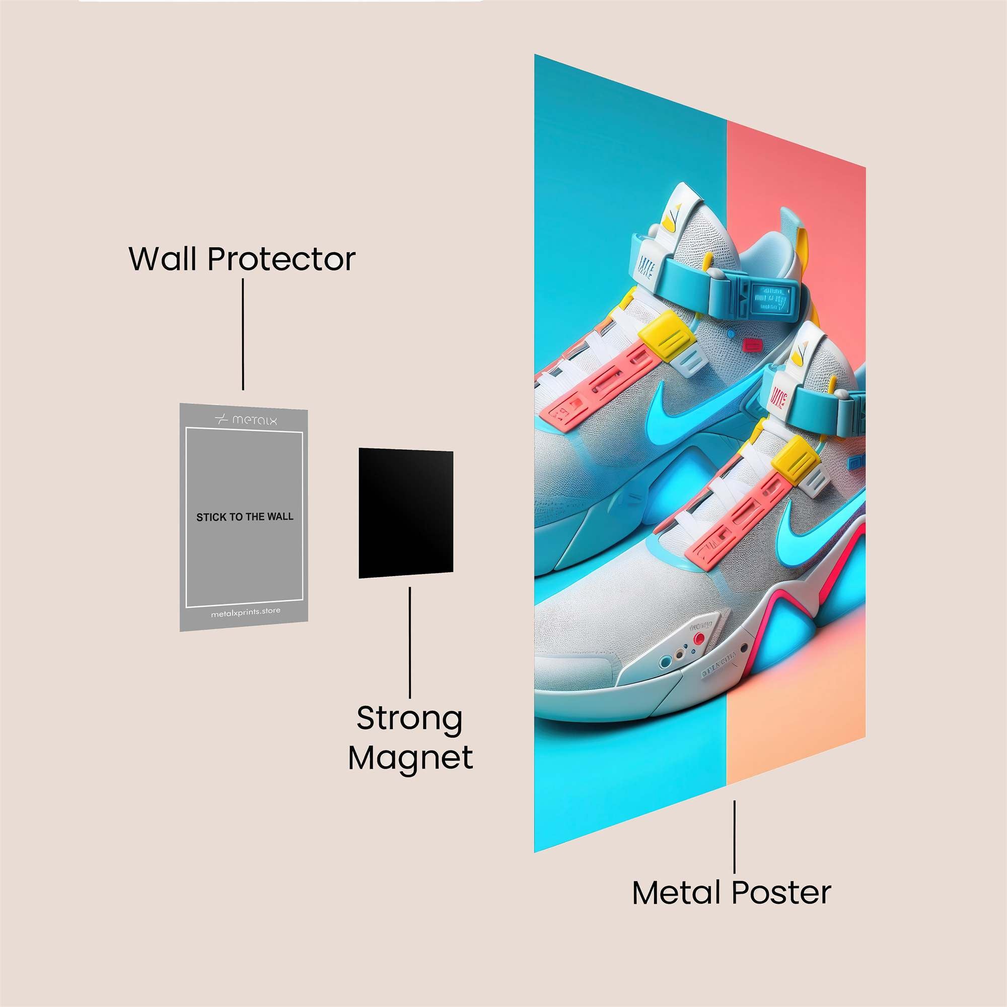 Nike Futuristic Safe Wall Magnetic / M